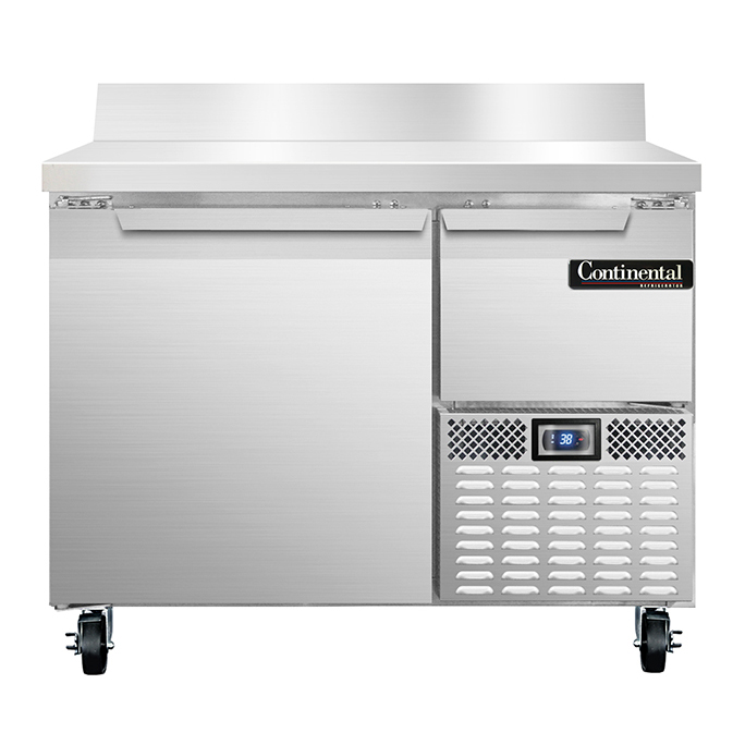Continental Refrigerator, RA43NBS, Refrigerated Counter, Work Top