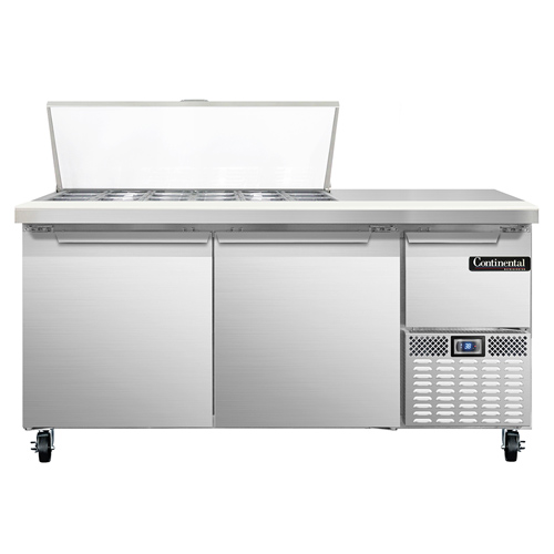 Continental Refrigerator, RA68N18M, Refrigerated Counter, Mega Top Sandwich / Salad Unit
