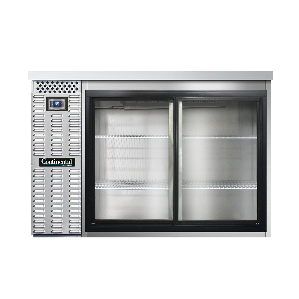 Continental Refrigerator, BB50NSSSGD, Back Bar Cabinet, Refrigerated