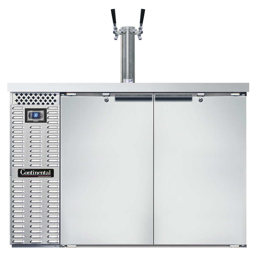 Continental Refrigerator, KC50NSS, Draft Beer Cooler