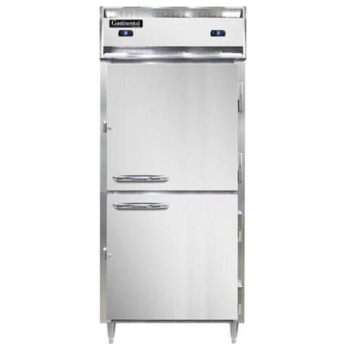 Continental Refrigerator, D1RFXSNSSHD*, Refrigerator Freezer, Reach-In