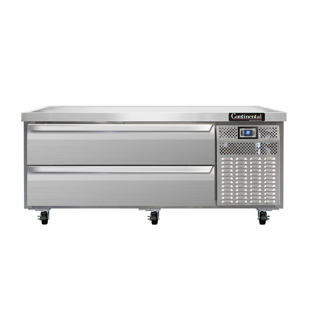 Continental Refrigerator, D60GN, Equipment Stand, Refrigerated Base