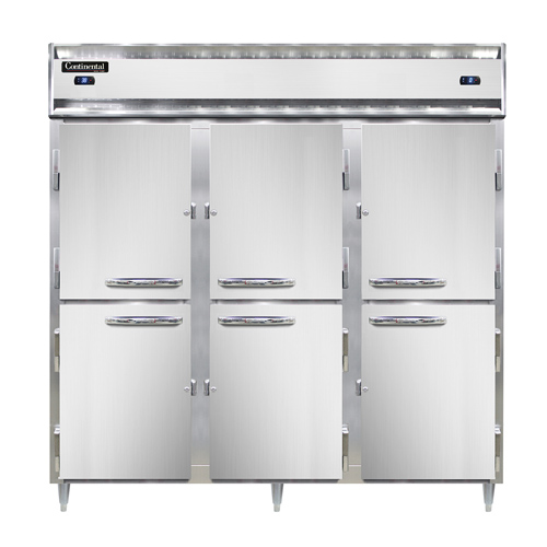 Continental Refrigerator, D3RRFNHD, Refrigerator Freezer, Reach-In