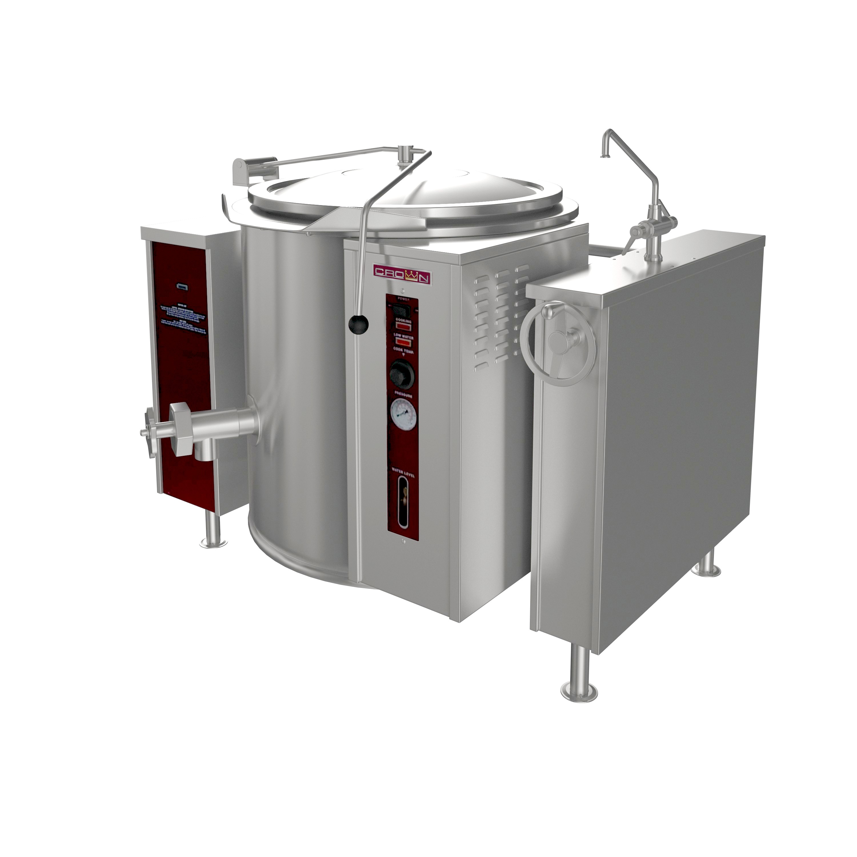 Crown Steam, GLT-40_LP, Gas Steam Kettle