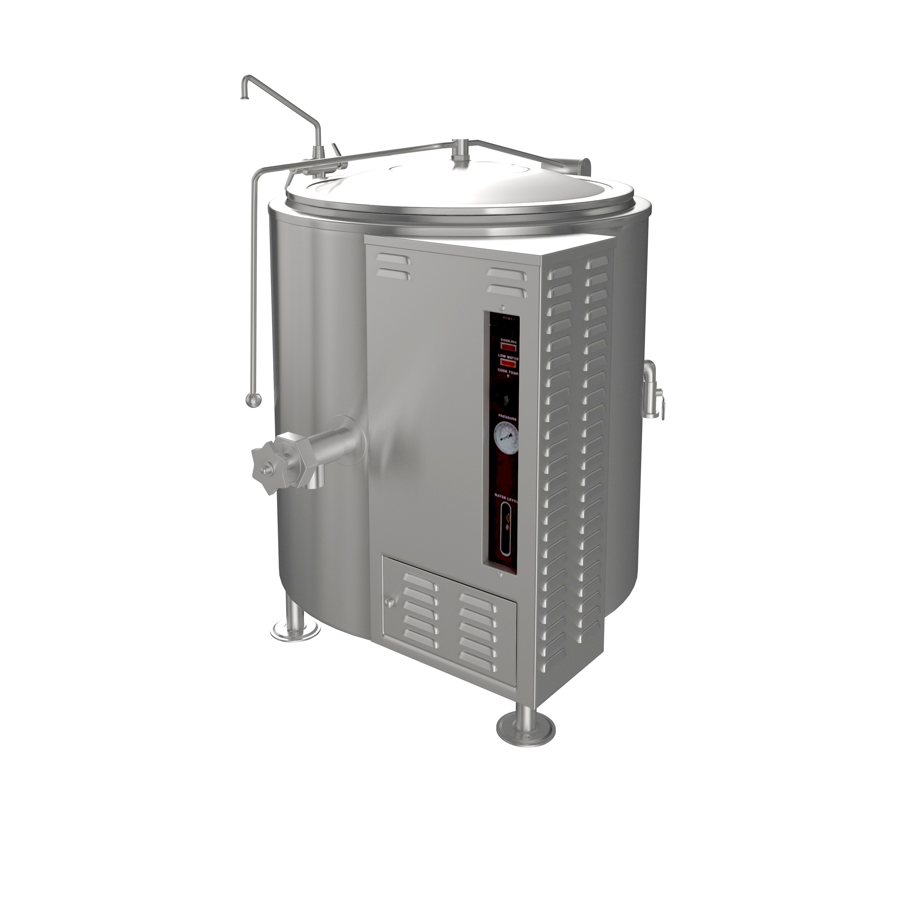 Crown Steam, GL-40E_LP, 5 Pan Electric Steamer