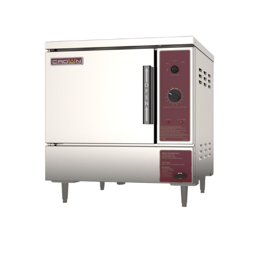 Crown Steam, CSE-6, 6 Pan Electric Steamer, 208V, Traditional