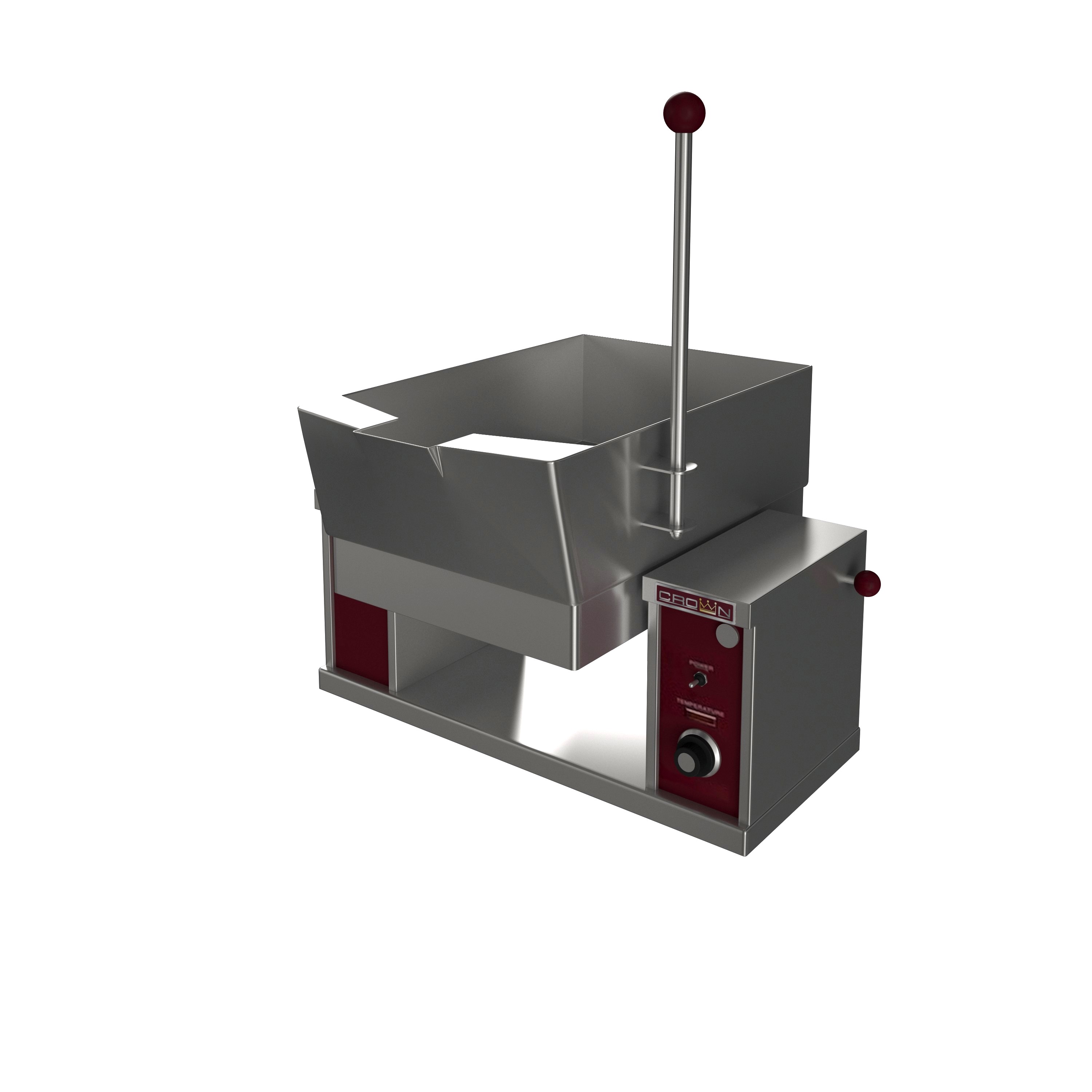 Crown Steam, ECTS-12_9KW_208V_1PH, Electric Counter Tilting Skillets