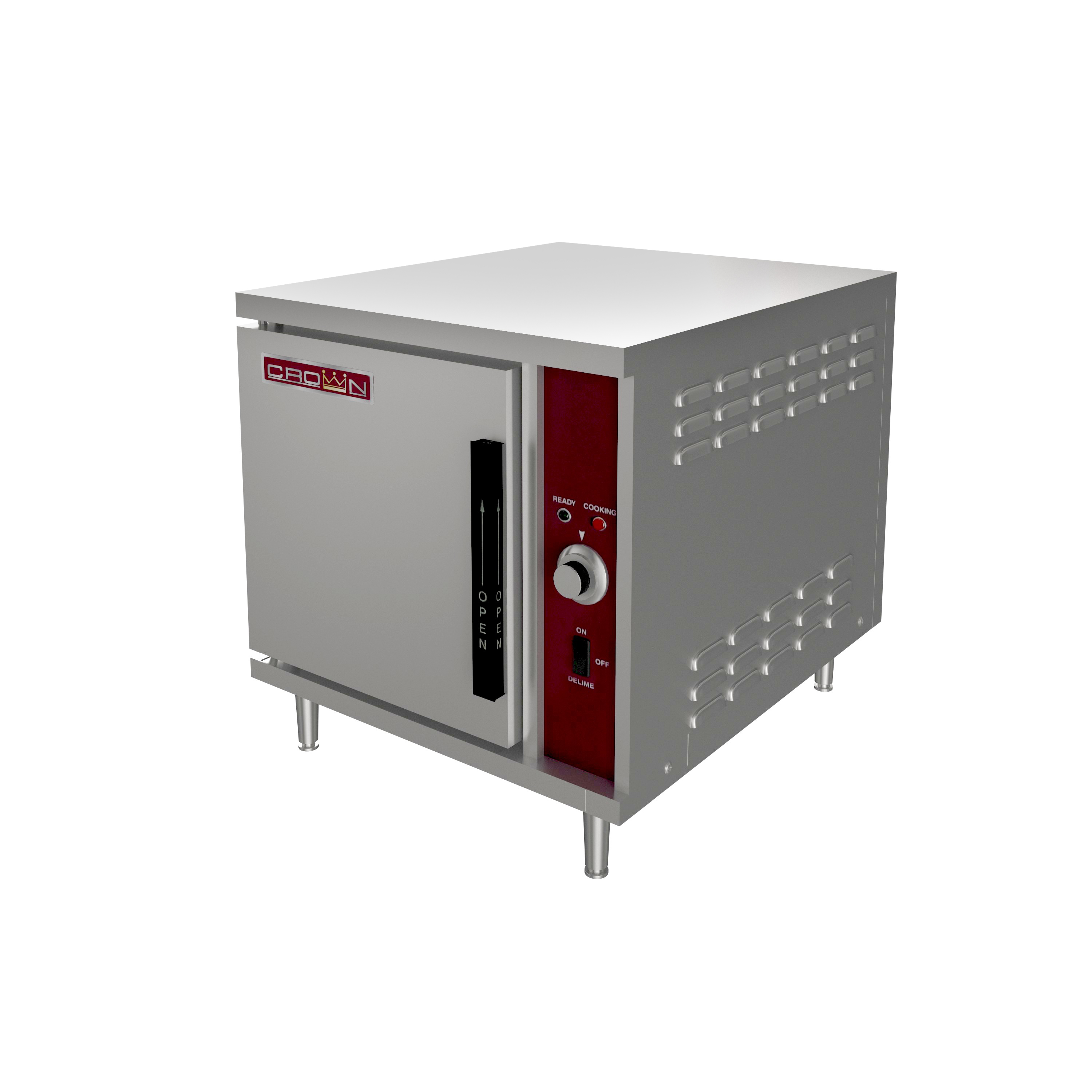 Crown Steam, SX-5_12KW_208V_1PH, 5 Pan Electric Steamer