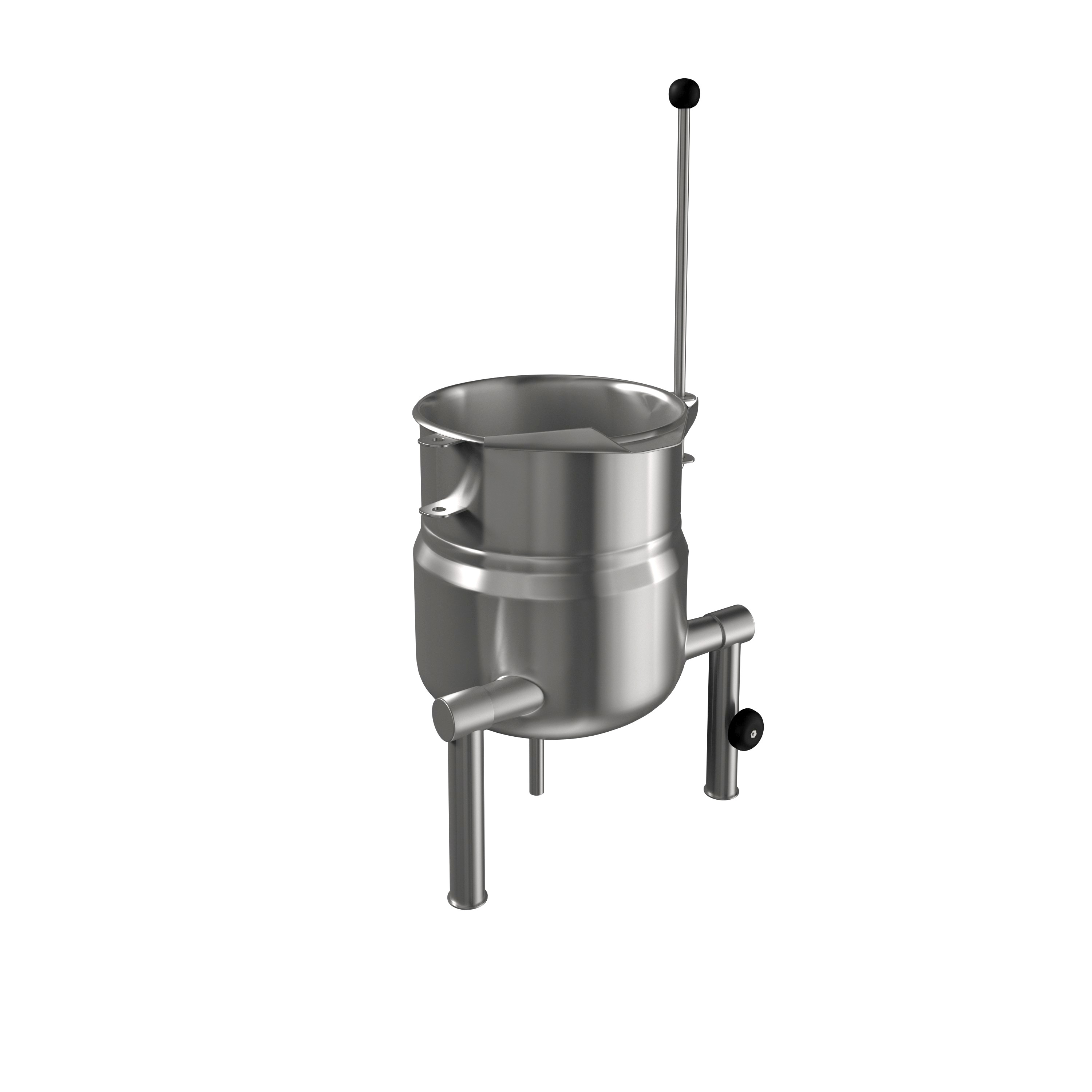 Crown Steam, DC-6, Direct Steam Counter Tilt Kettle, Tilting, Countertop