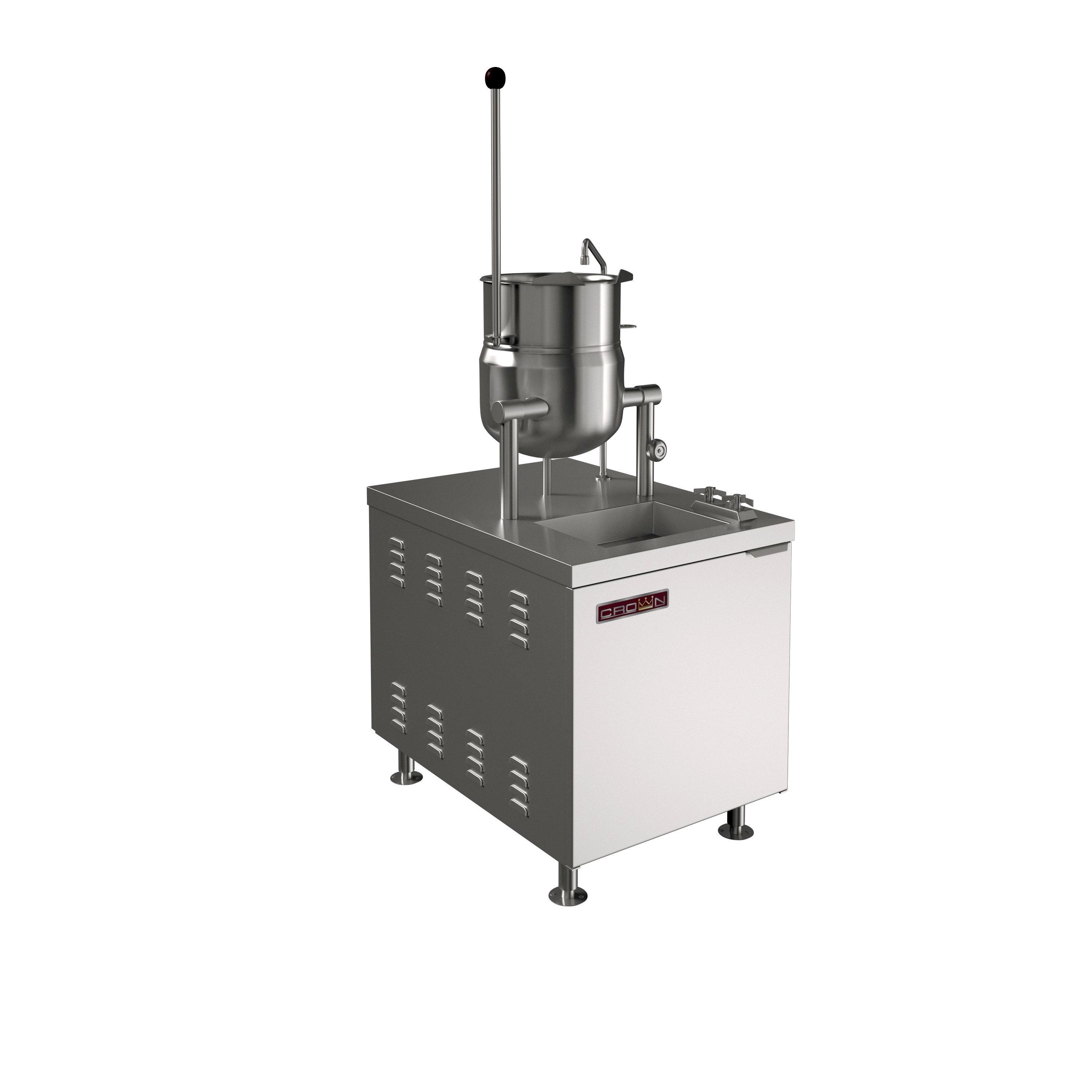 Crown Steam, GMT-6, Gas Steam Kettle, 115V, Freestanding