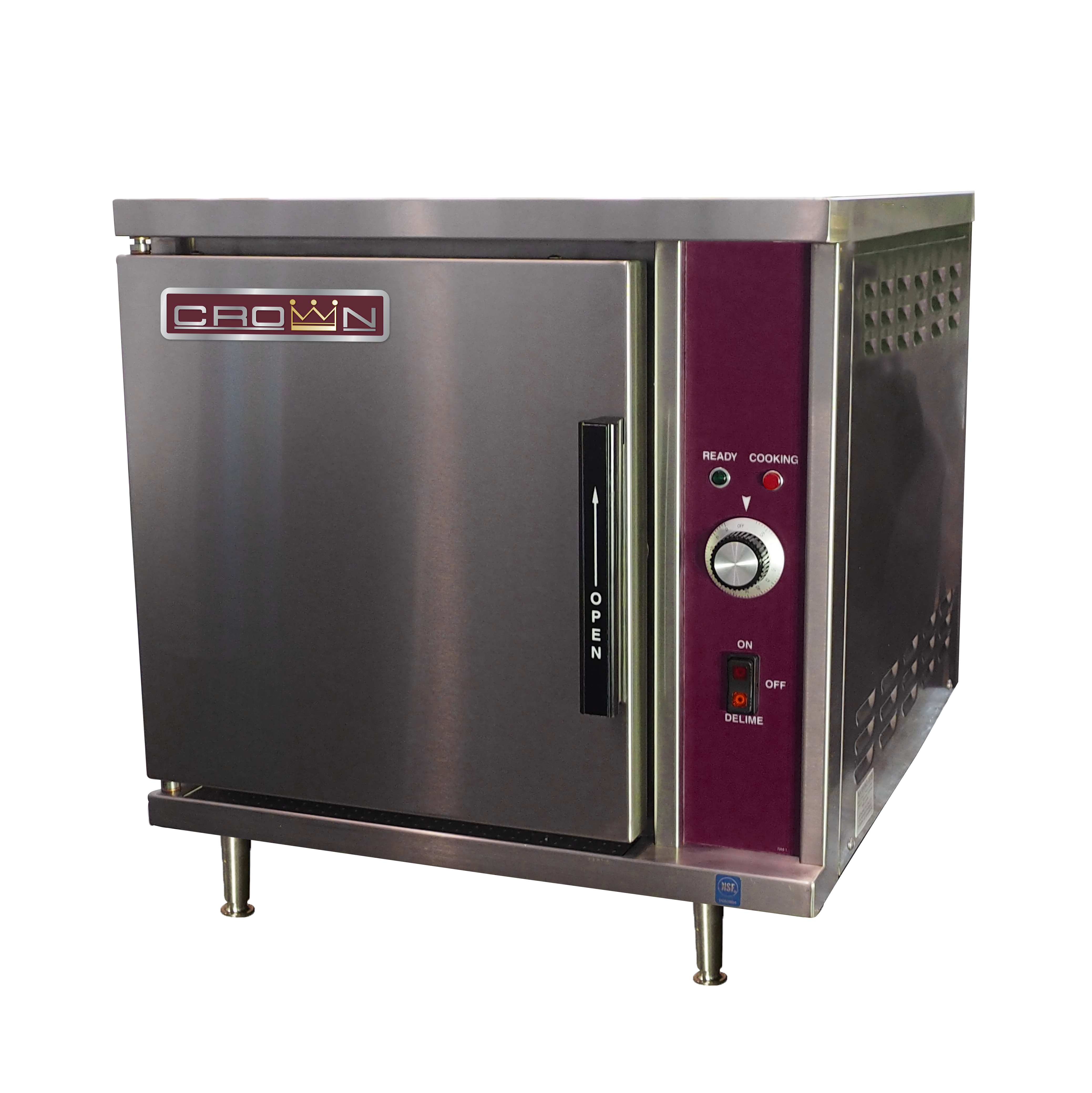 Crown Steam, SX-3_10KW_208V_1PH, 3 Pan Electric Steamer