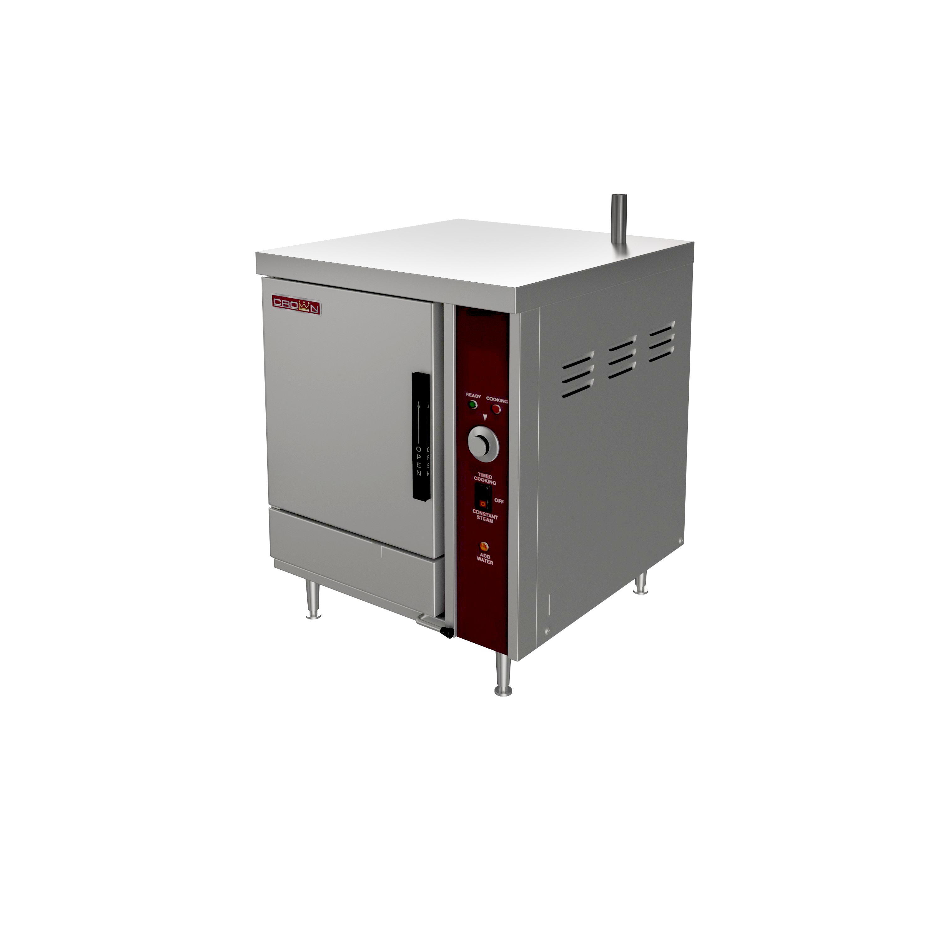 Crown Steam, EPX-5_10KW_208V_1PH, 5 Pan Electric Steamer