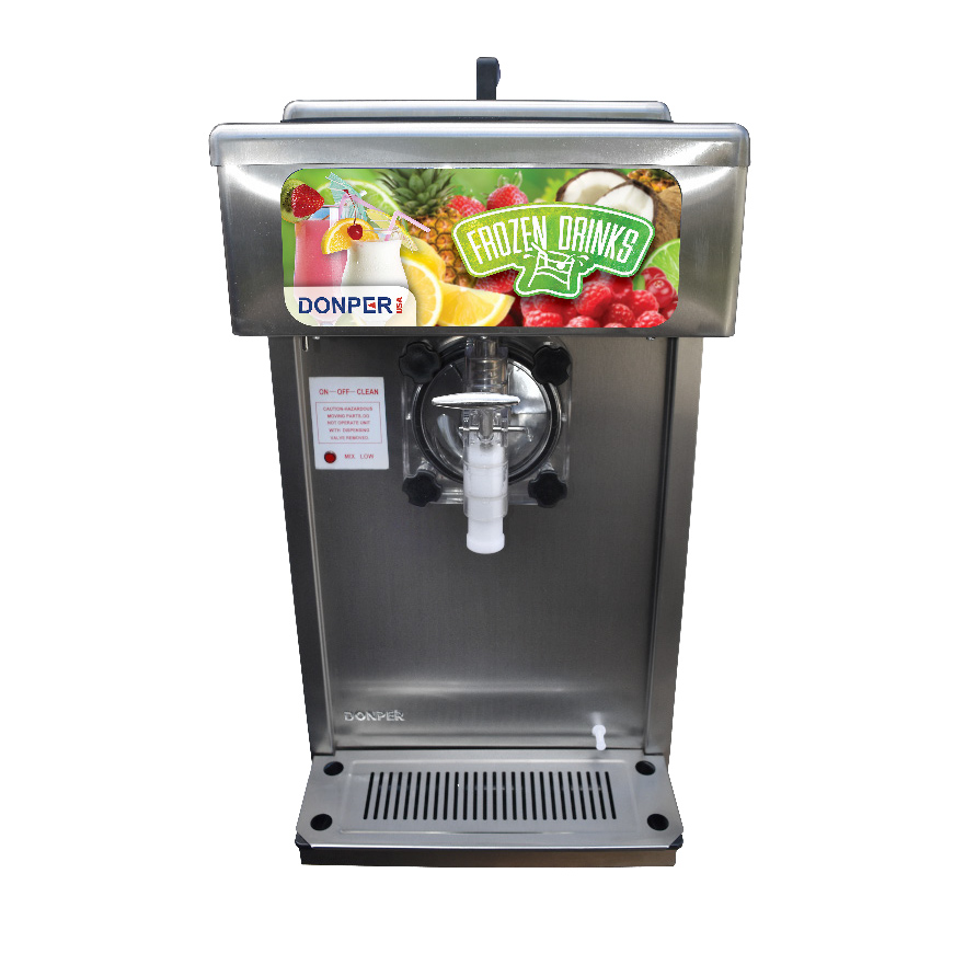 Donper USA, XF124, Frozen Drink Machine, Non-Carbonated, Cylinder Type