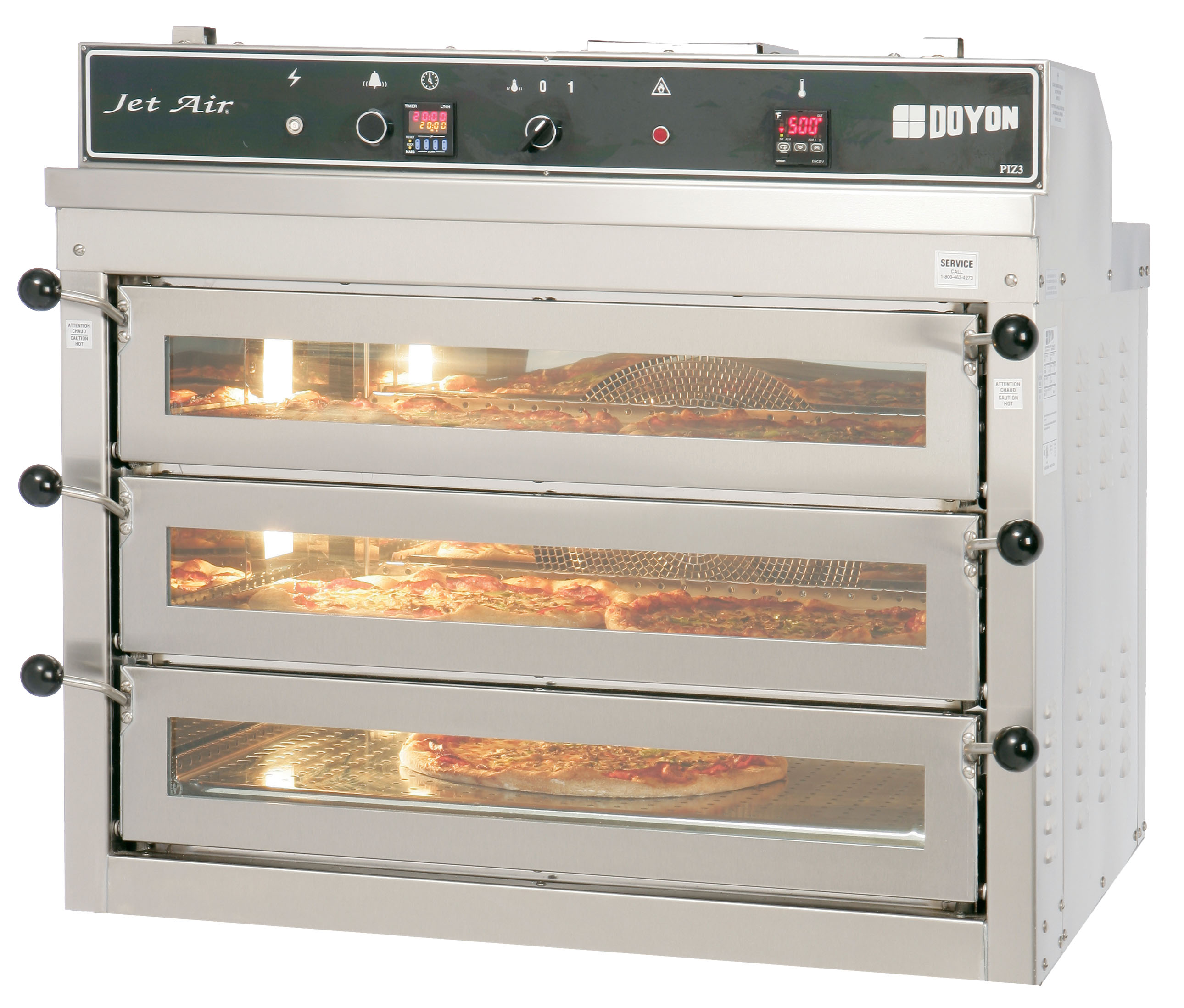 Doyon, PIZ3, Pizza Oven, Deck-Type, Electric