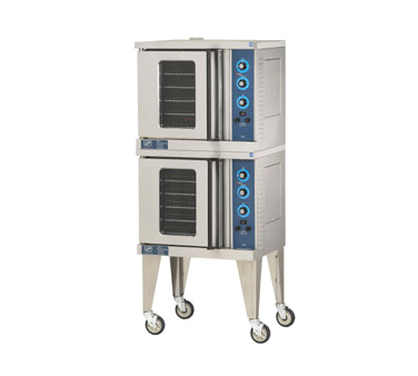 Duke Manufacturing, 59-E4V, Convection Oven, Electric, Double-Deck, Half Size, Floor Model