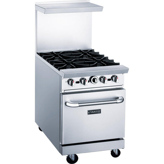Dukers USA, DCR24-4B, Gas Range