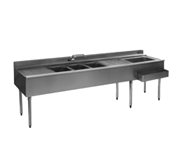 Eagle Group, BC9C-22R, Underbar Ice Bin/Cocktail Station, Sink Combo