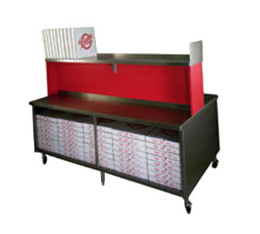 Eagle Group, PIC84R, Pizza Cut-N-Pack Table