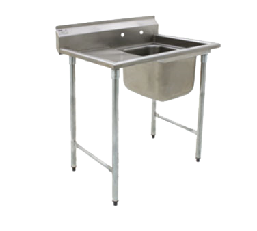 Eagle Group, 414-16-1-24L, Sink, (1) One Compartment, Coved Corners, Adjustable Bullet Feet