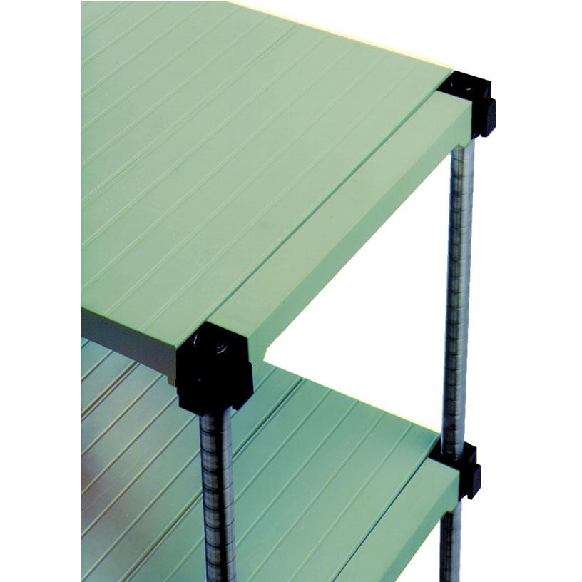 Eagle Group, S4-63S-S1854PM, Shelving Unit, Plastic with Metal Post