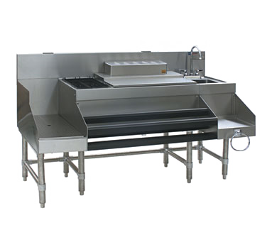 Eagle Group, CCS-72-2, Underbar Ice Bin/Cocktail Station, Blender Station