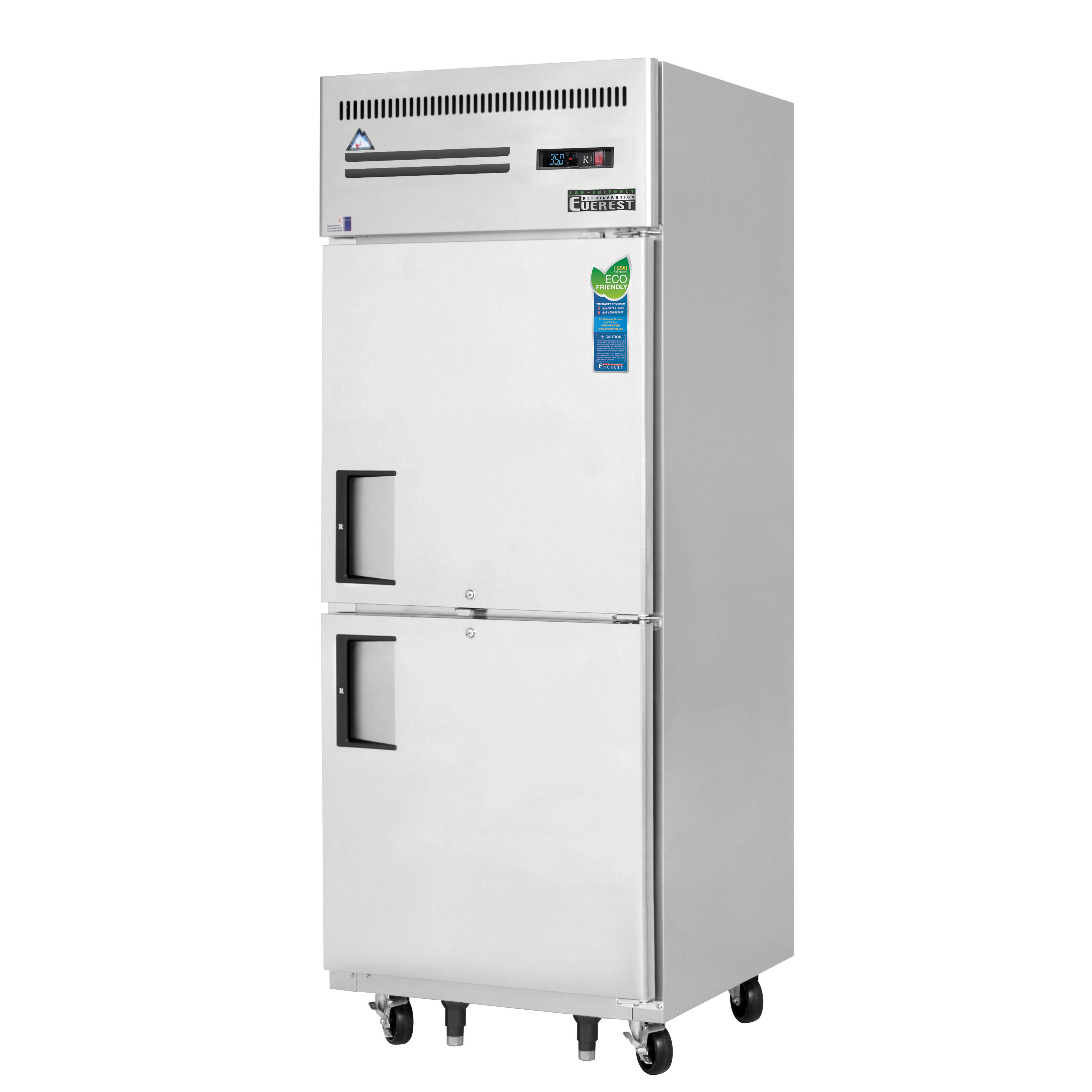 Everest Refrigeration, ESRH2, Refrigerator, Reach-In