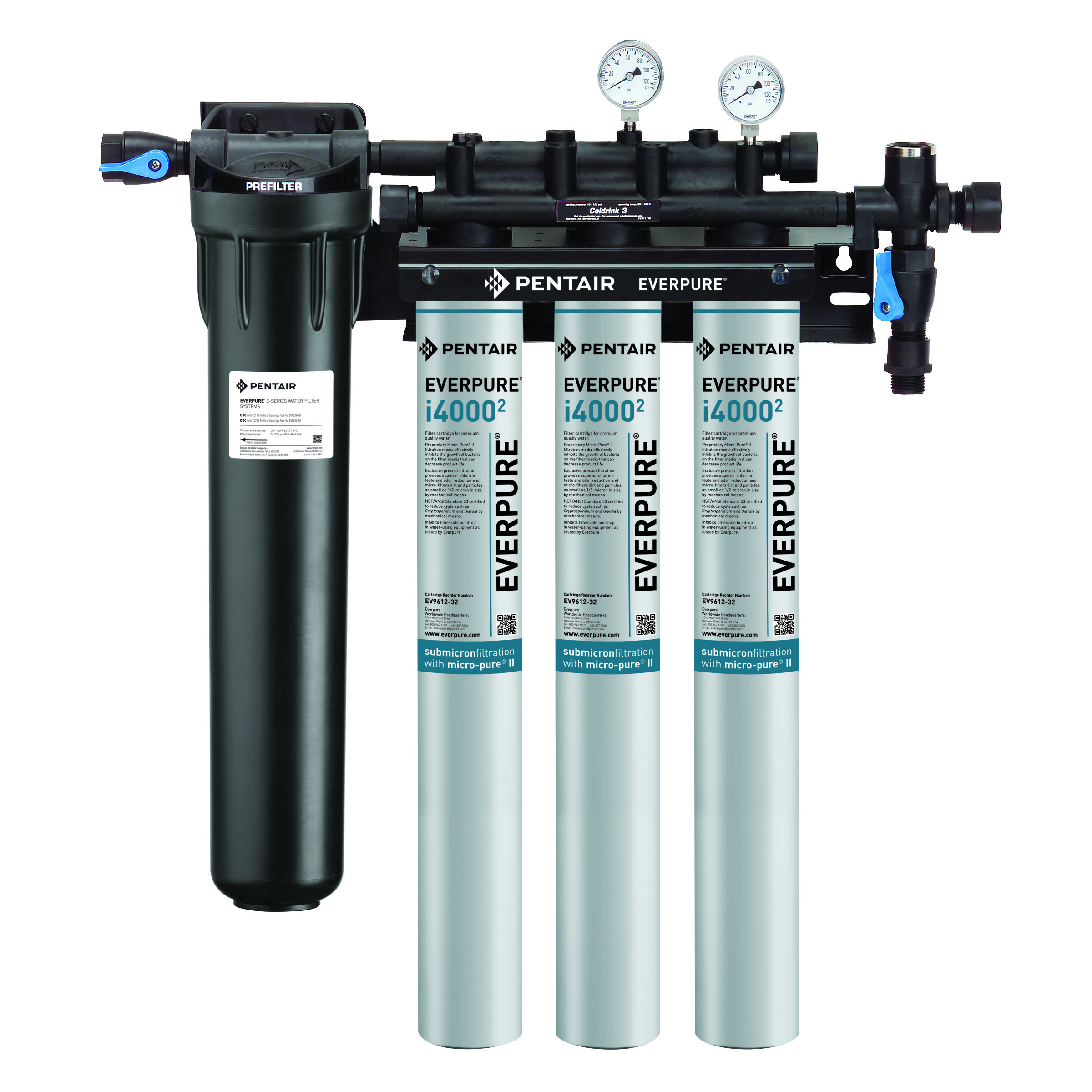 Everpure, EV932523, Water Filtration System, for Ice Machines