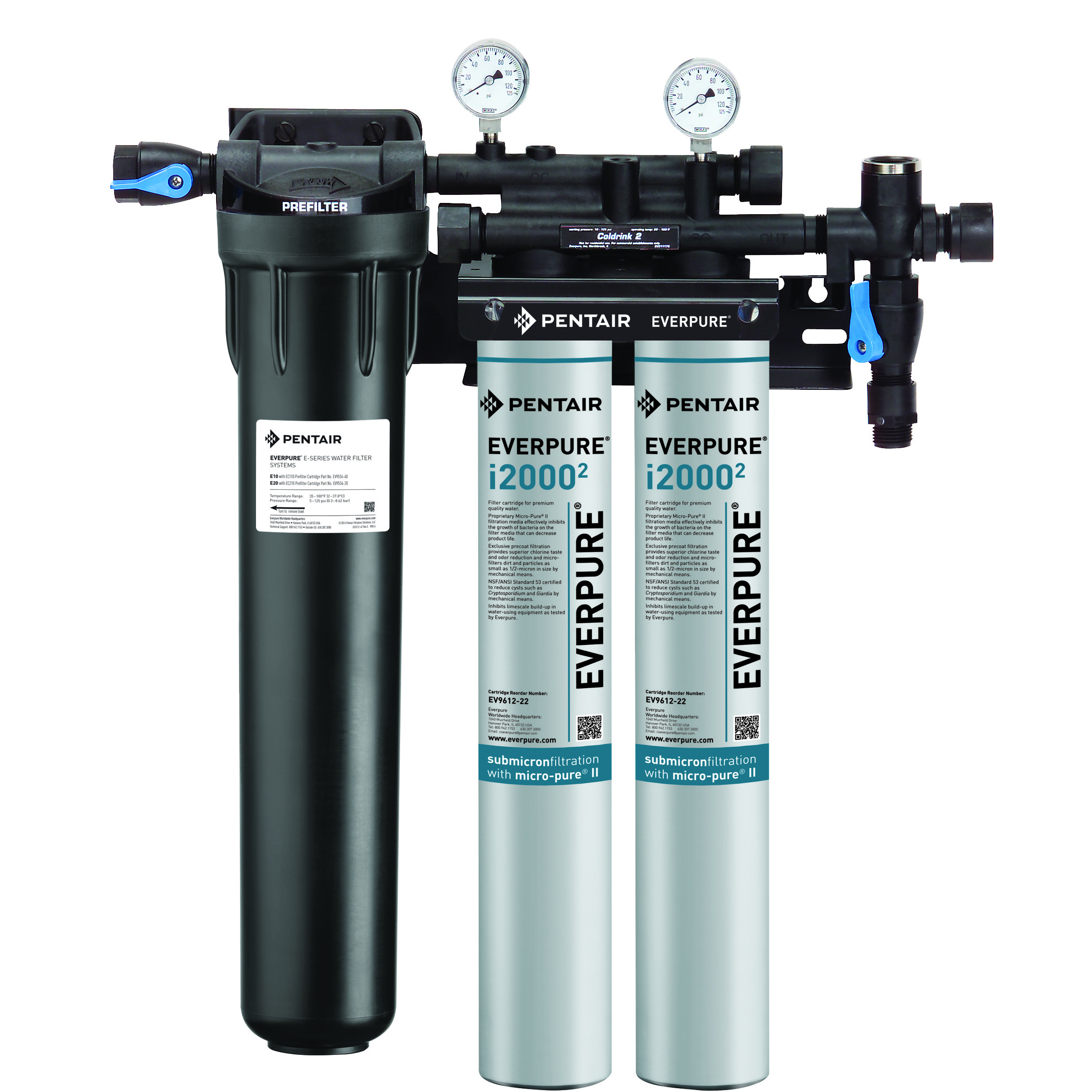 Everpure, EV932422, Water Filtration System, for Ice Machines