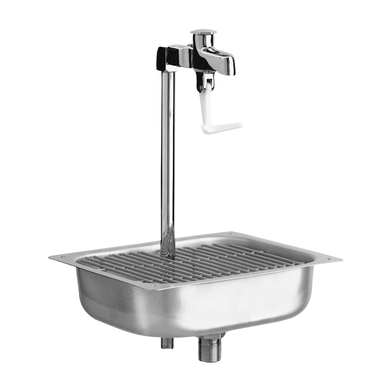 Fisher, 83895, Glass Filler Station with Drain Pan