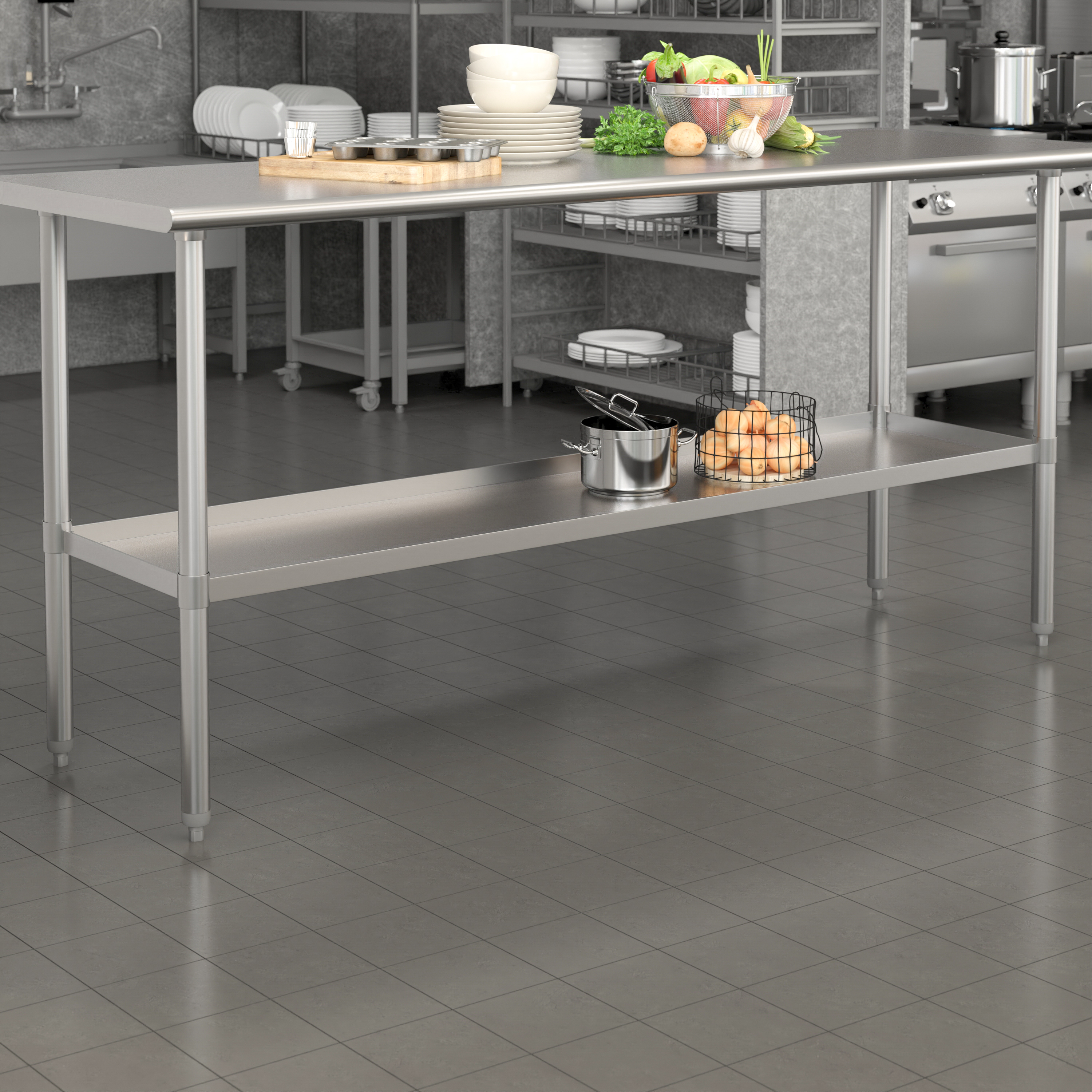 Flash Furniture, NH-GU-3072-GG, Restaurant Prep Tables Accessories