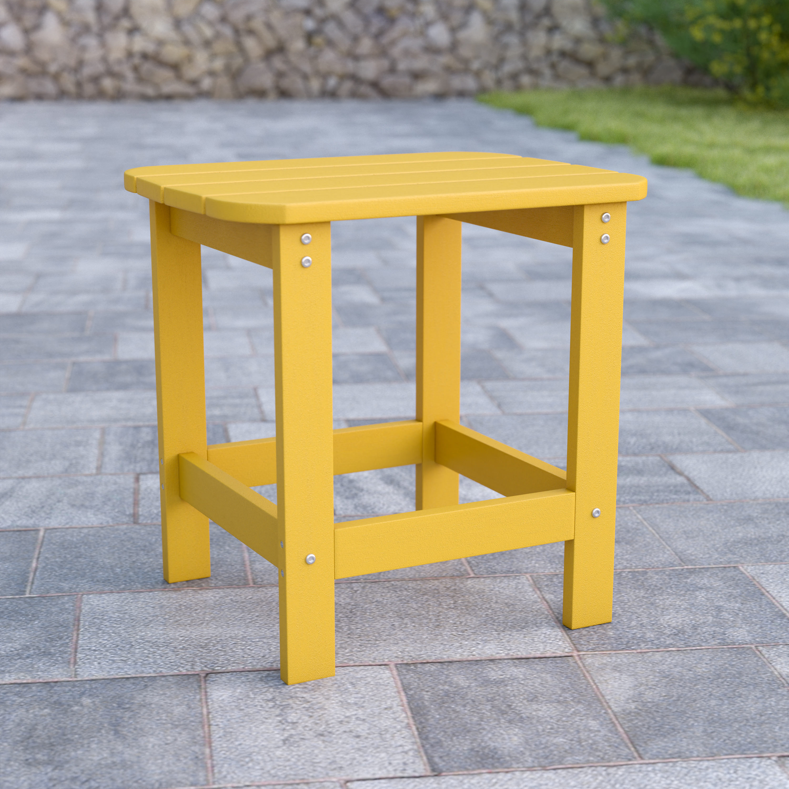 Flash Furniture, JJ-T14001-YLW-GG, Patio Tables