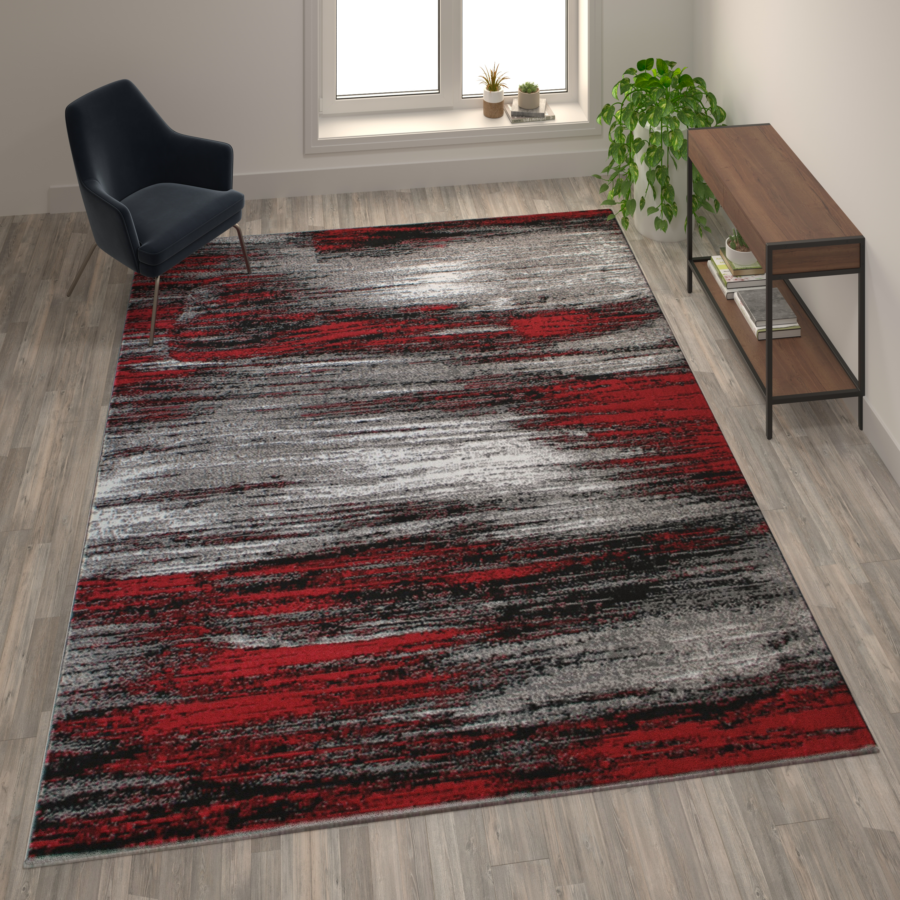 Flash Furniture, ACD-RGTRZ863-810-RD-GG, Rugs