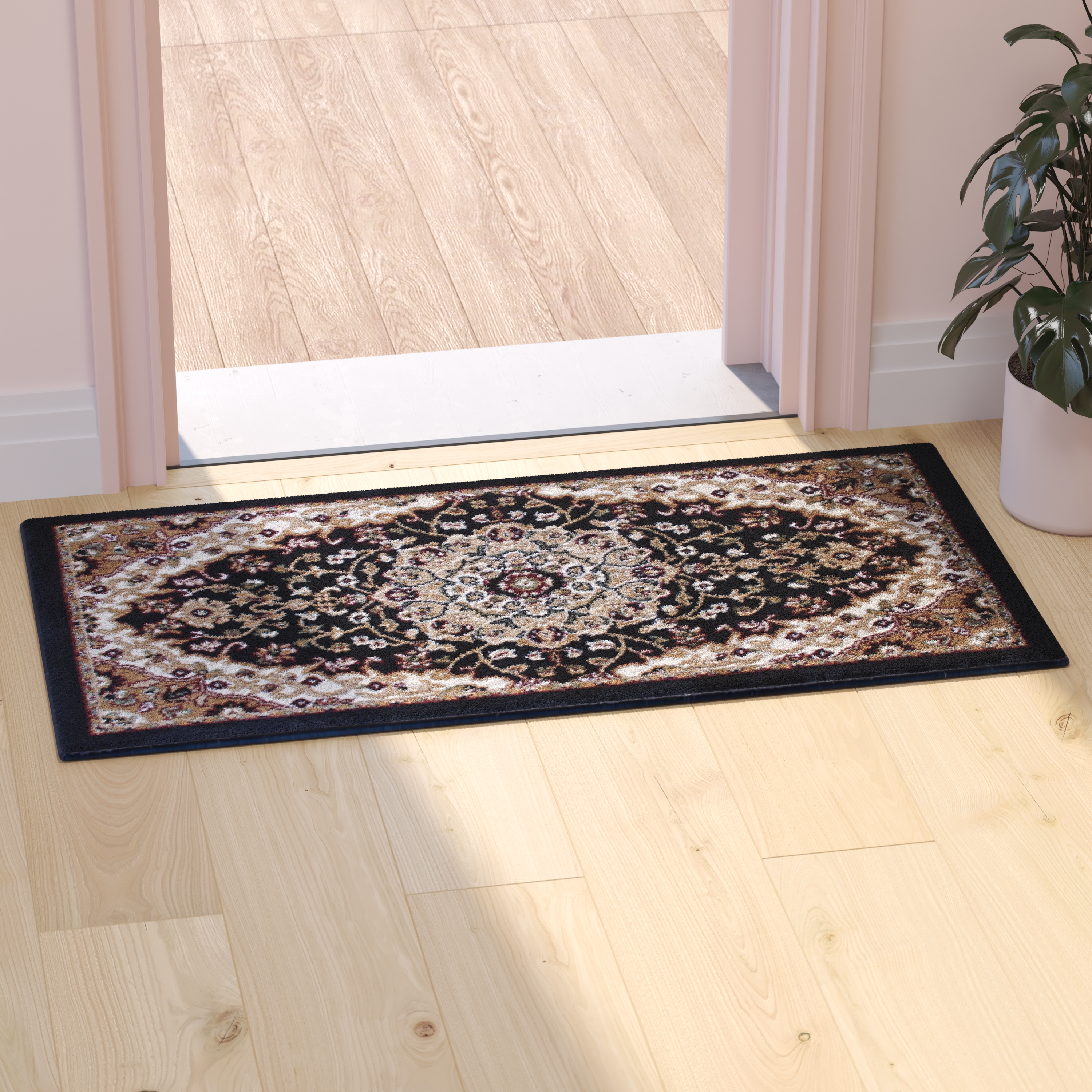 Flash Furniture, NR-RGB401-23-BK-GG, Rugs