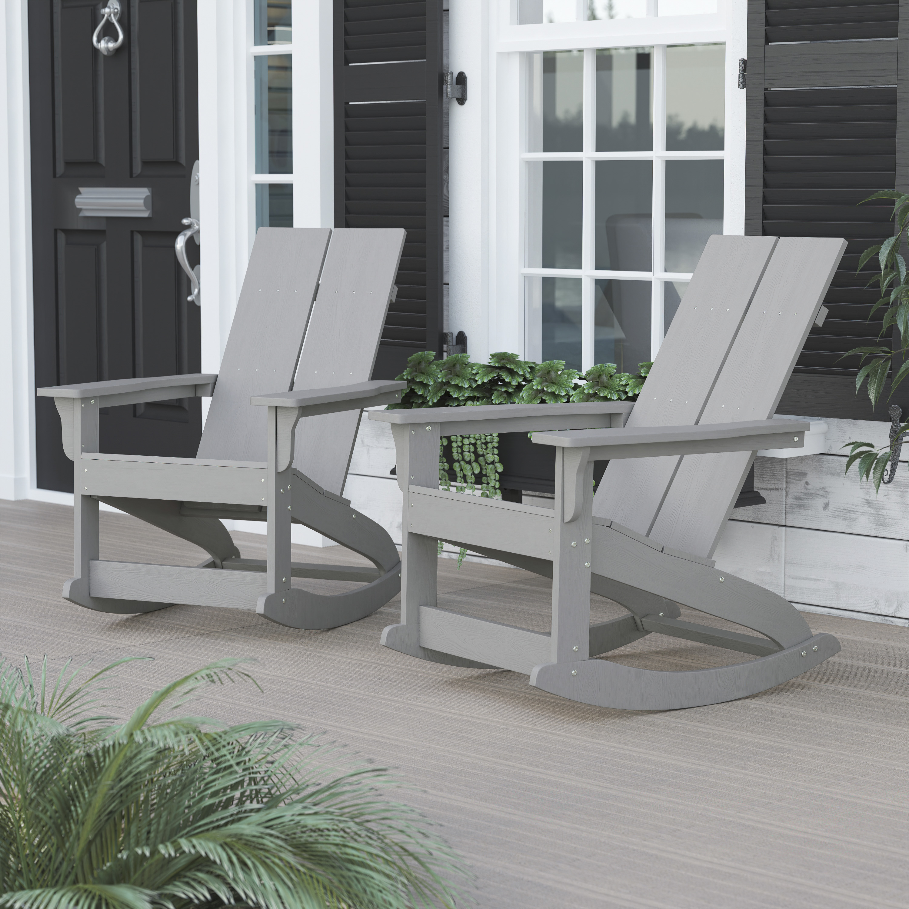 Flash Furniture, JJ-C14709-GY-2-GG, Patio Chairs