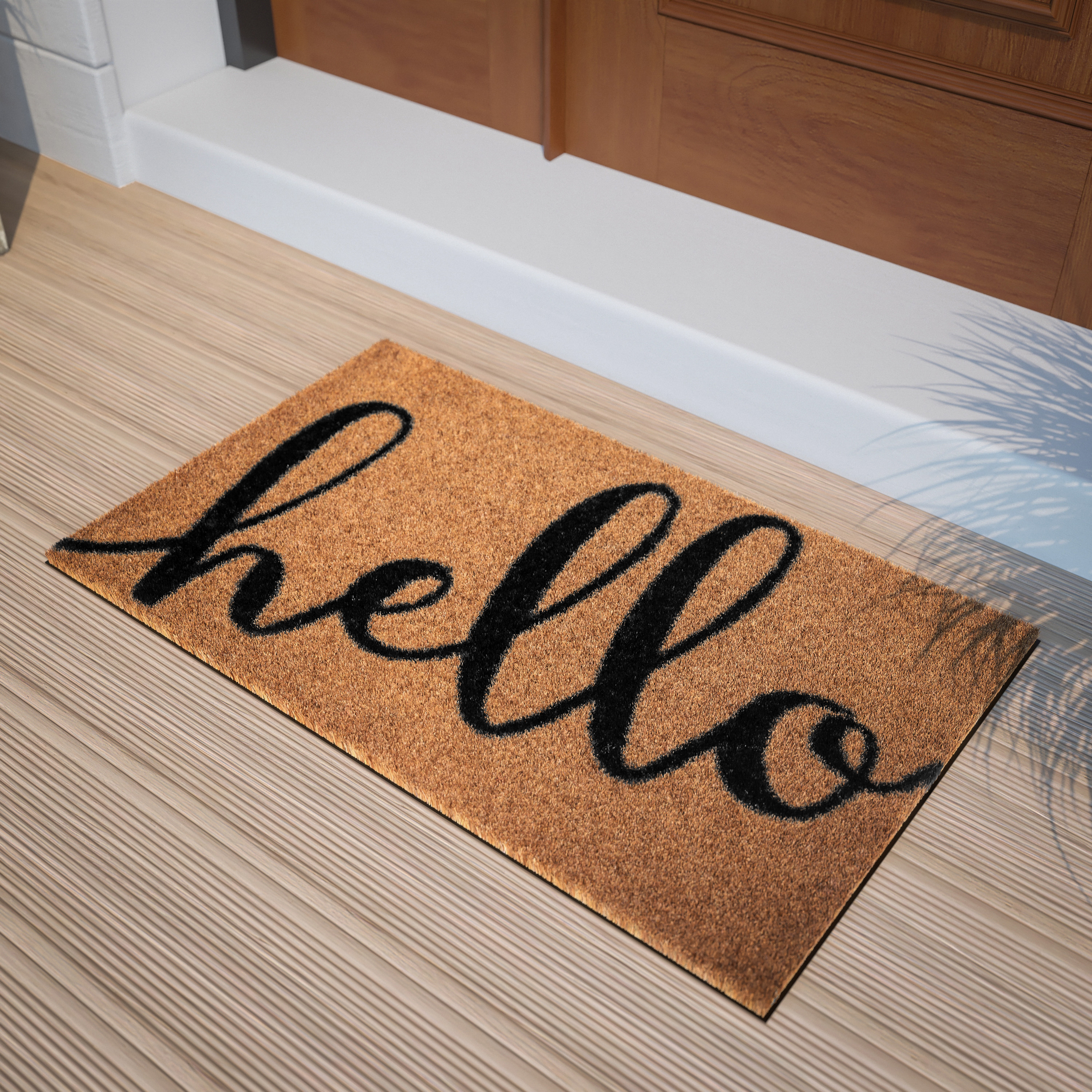 Flash Furniture, FW-FWGEN416-NATBK-GG, Doormats
