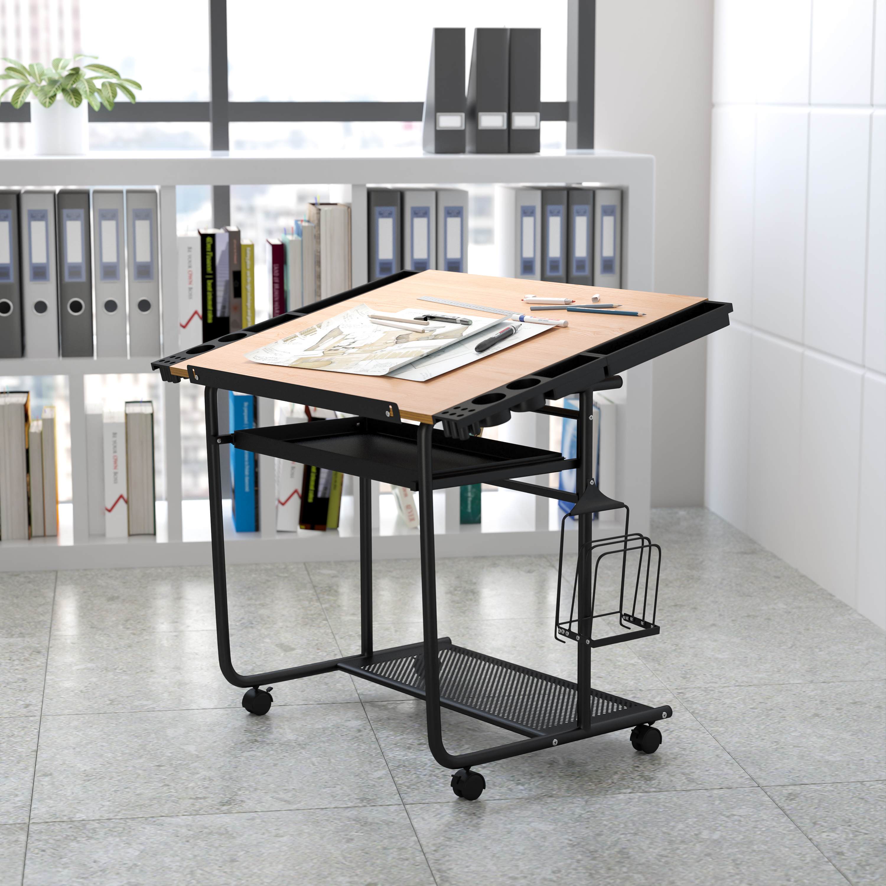 Flash Furniture, NAN-JN-2739-GG, Drafting Tables