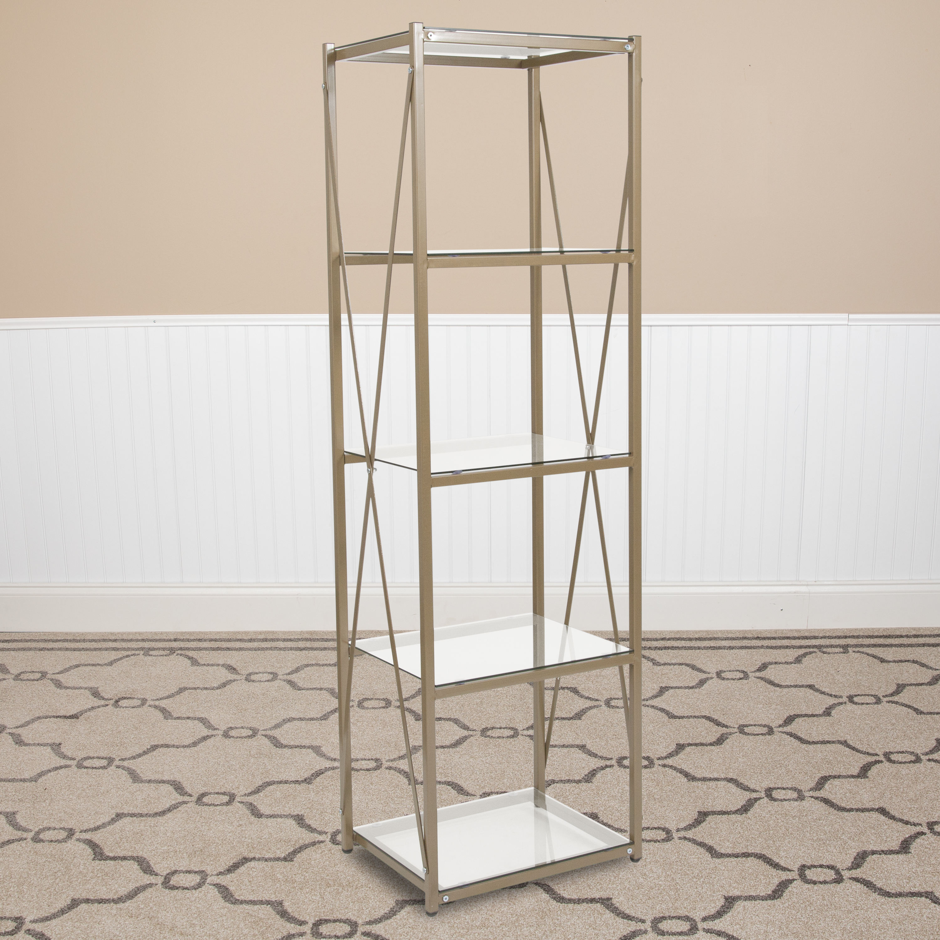 Flash Furniture, NAN-JH-1796BF-GG, Shelves
