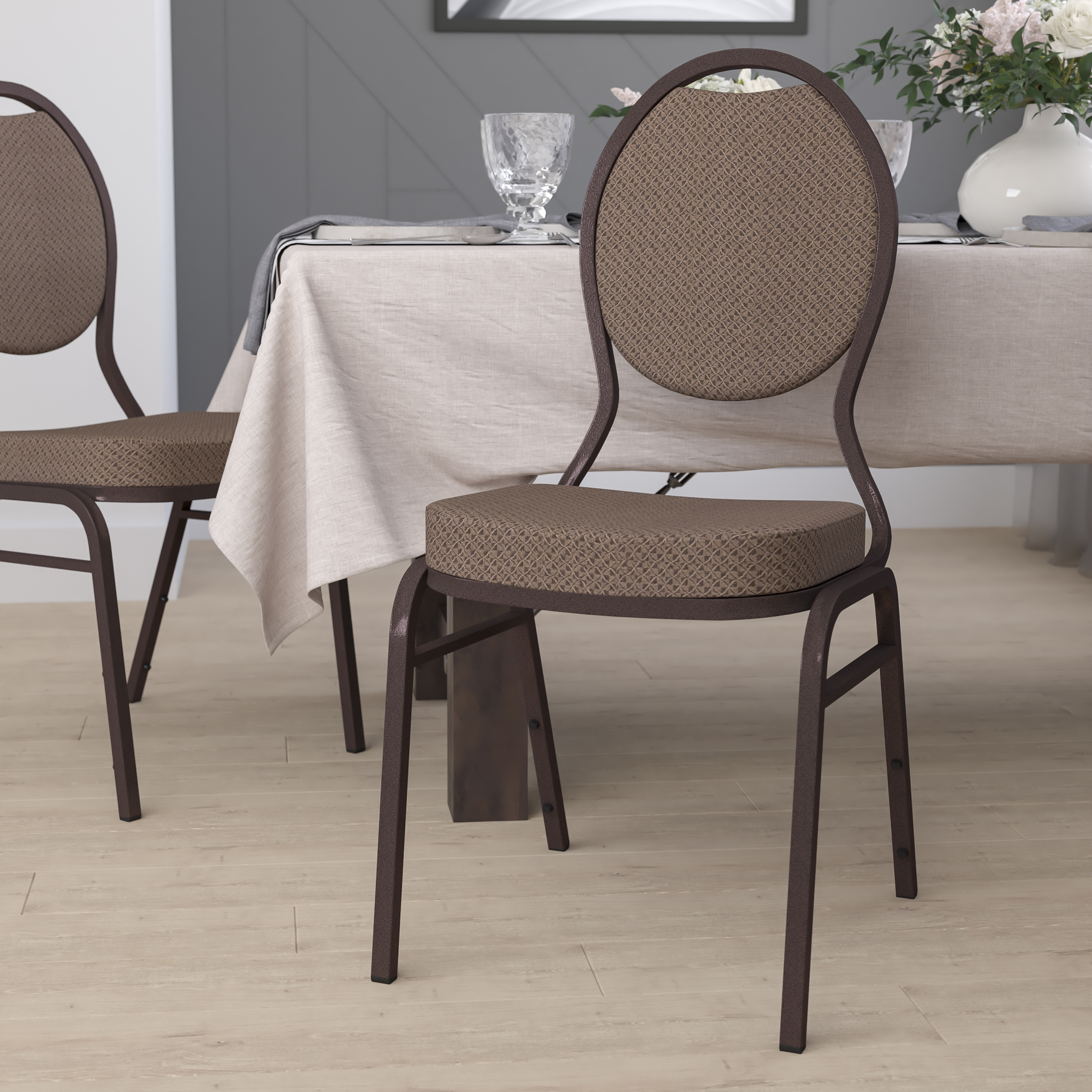 Flash Furniture, FD-C04-COPPER-008-T-02-GG, Banquet/Church Stack Chairs