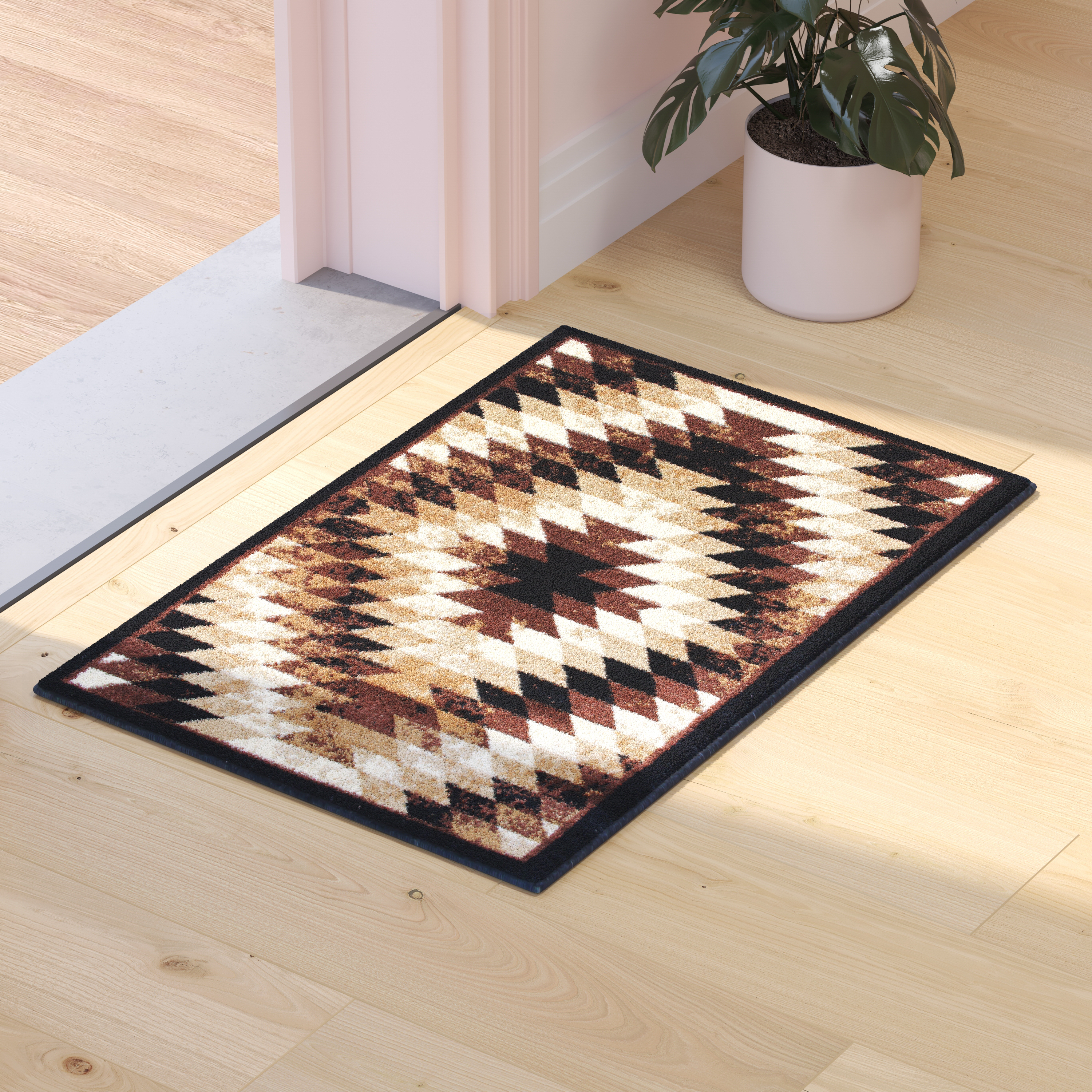 Flash Furniture, OKR-RG1106-23-BN-GG, Rugs