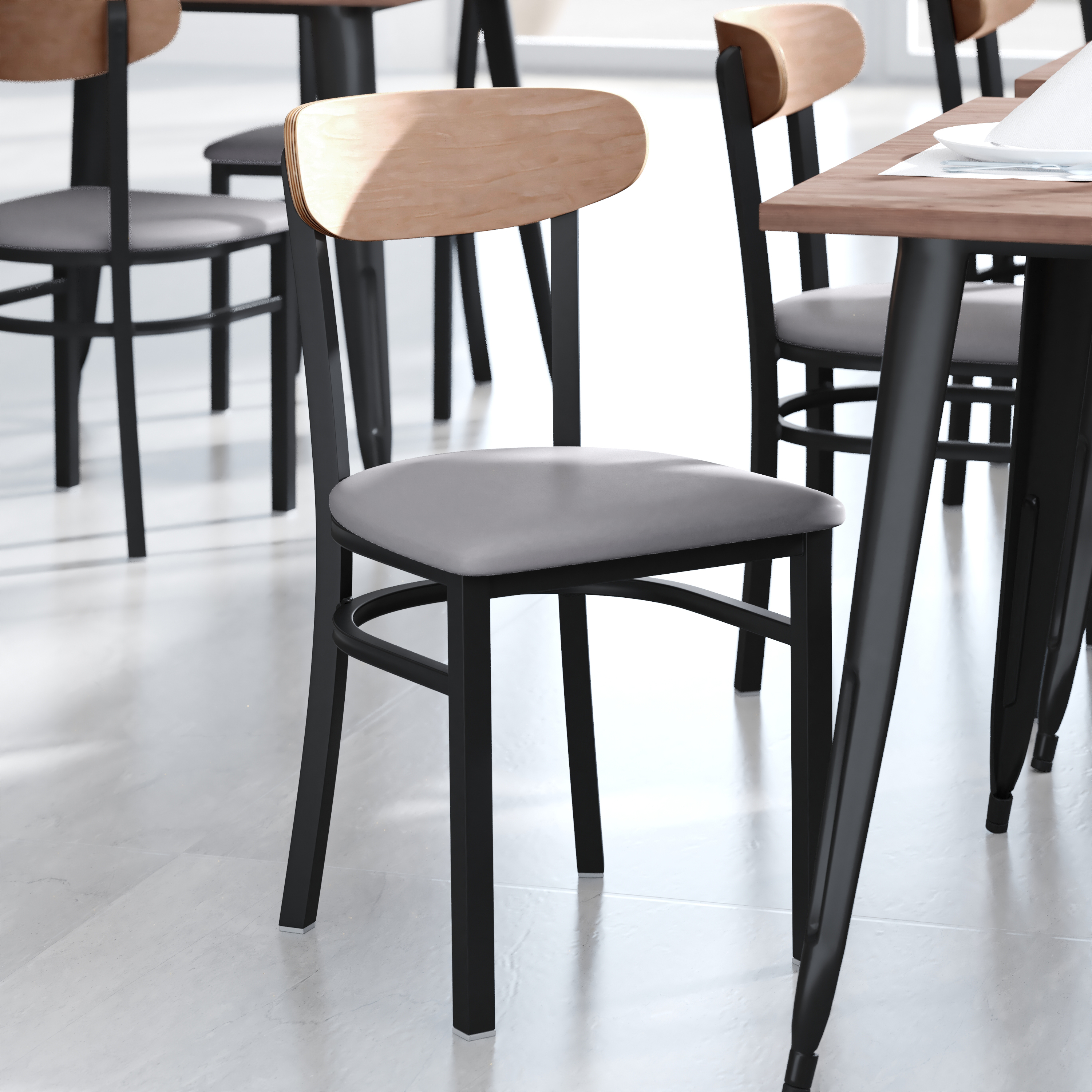 Flash Furniture, 2-XU-DG6V5GYV-NAT-GG, Restaurant Chairs
