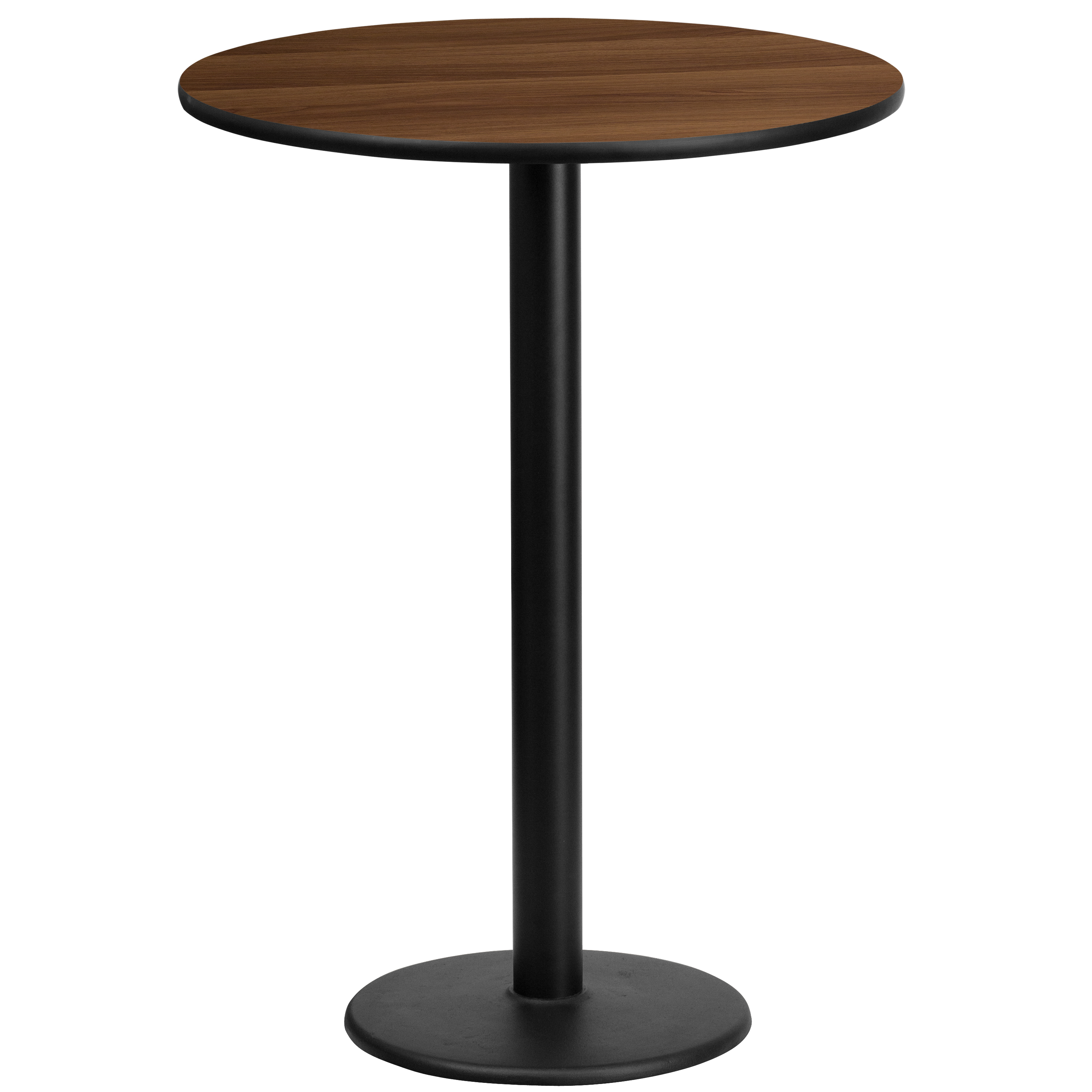 Flash Furniture, XU-RD-24-WALTB-TR18B-GG, Restaurant Tables