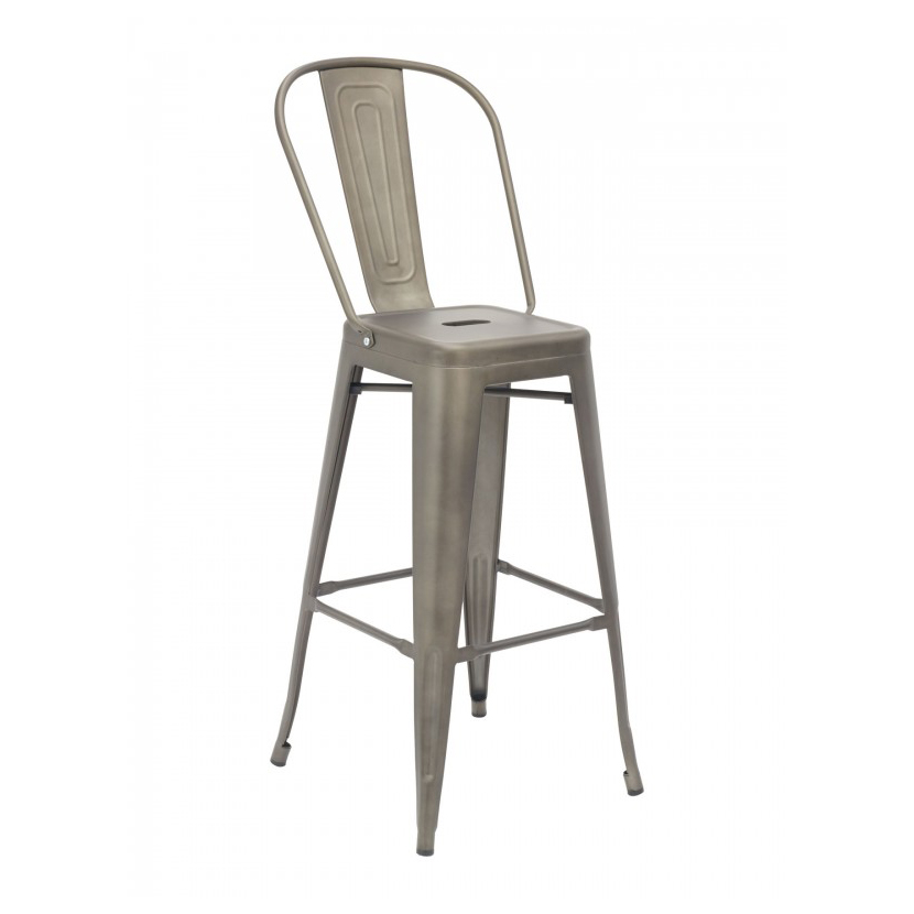 Florida Seating, IND BARSTOOL ANTIQUE BRONZE, Bar Stool, Indoor