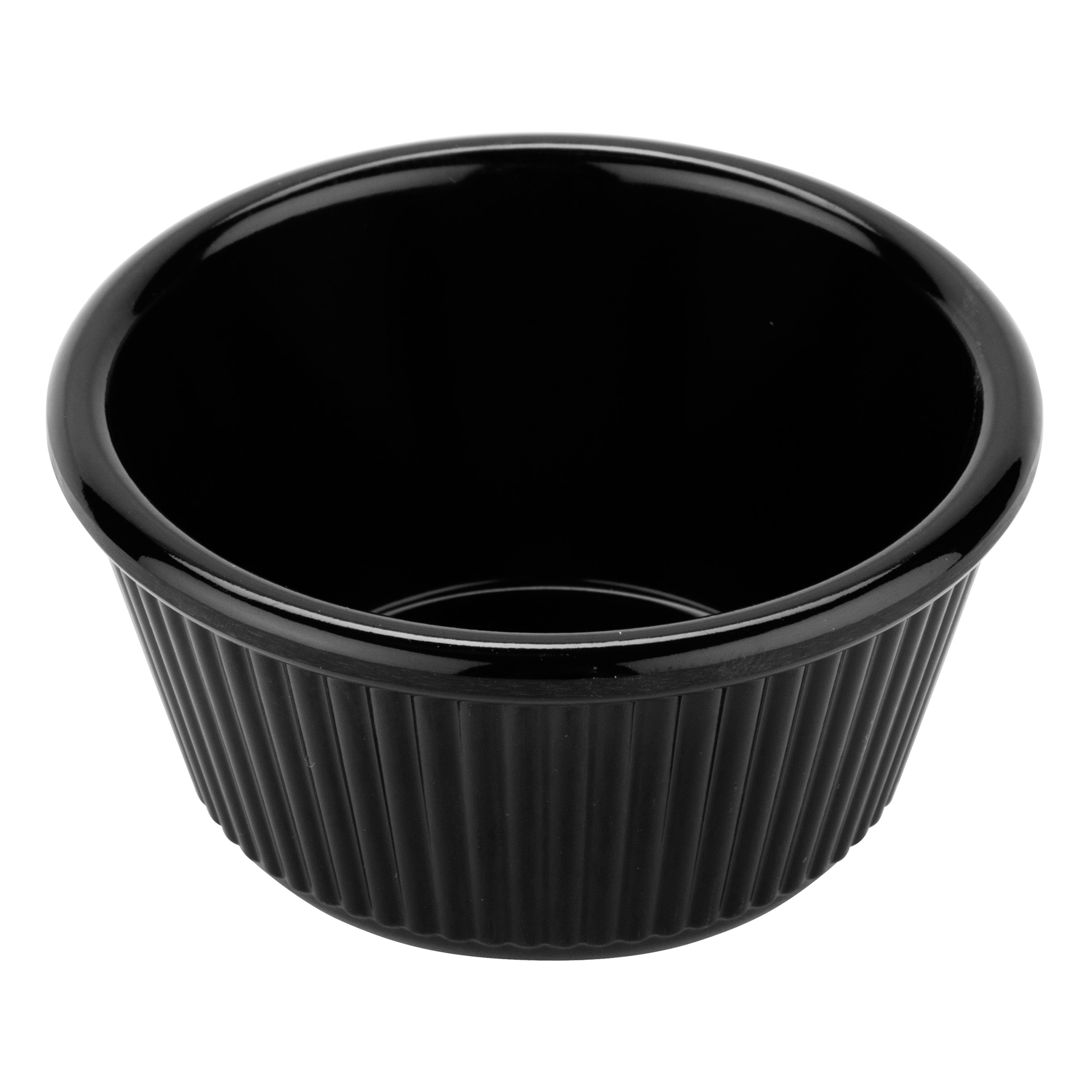 GET Enterprises, RM-401-BK, Ramekin / Sauce Cup, Plastic