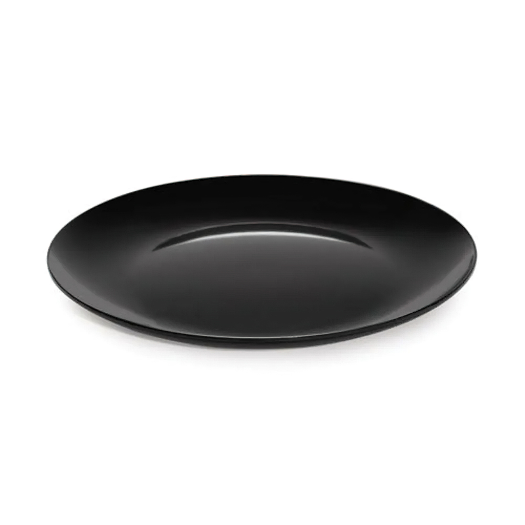 GET Enterprises, ML-243-BK, Plate, Plastic