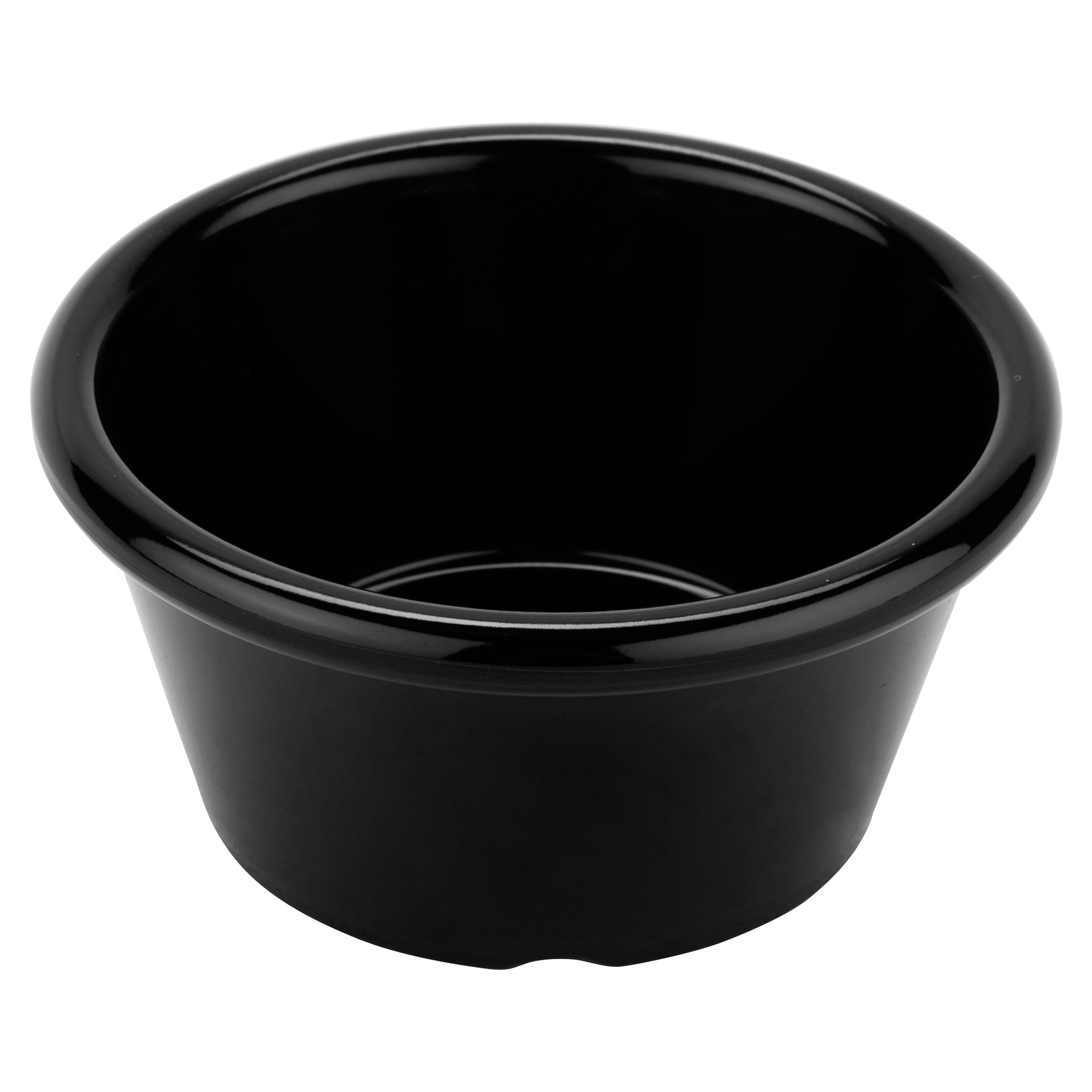 GET Enterprises, S-660-BK, Ramekin / Sauce Cup, Plastic