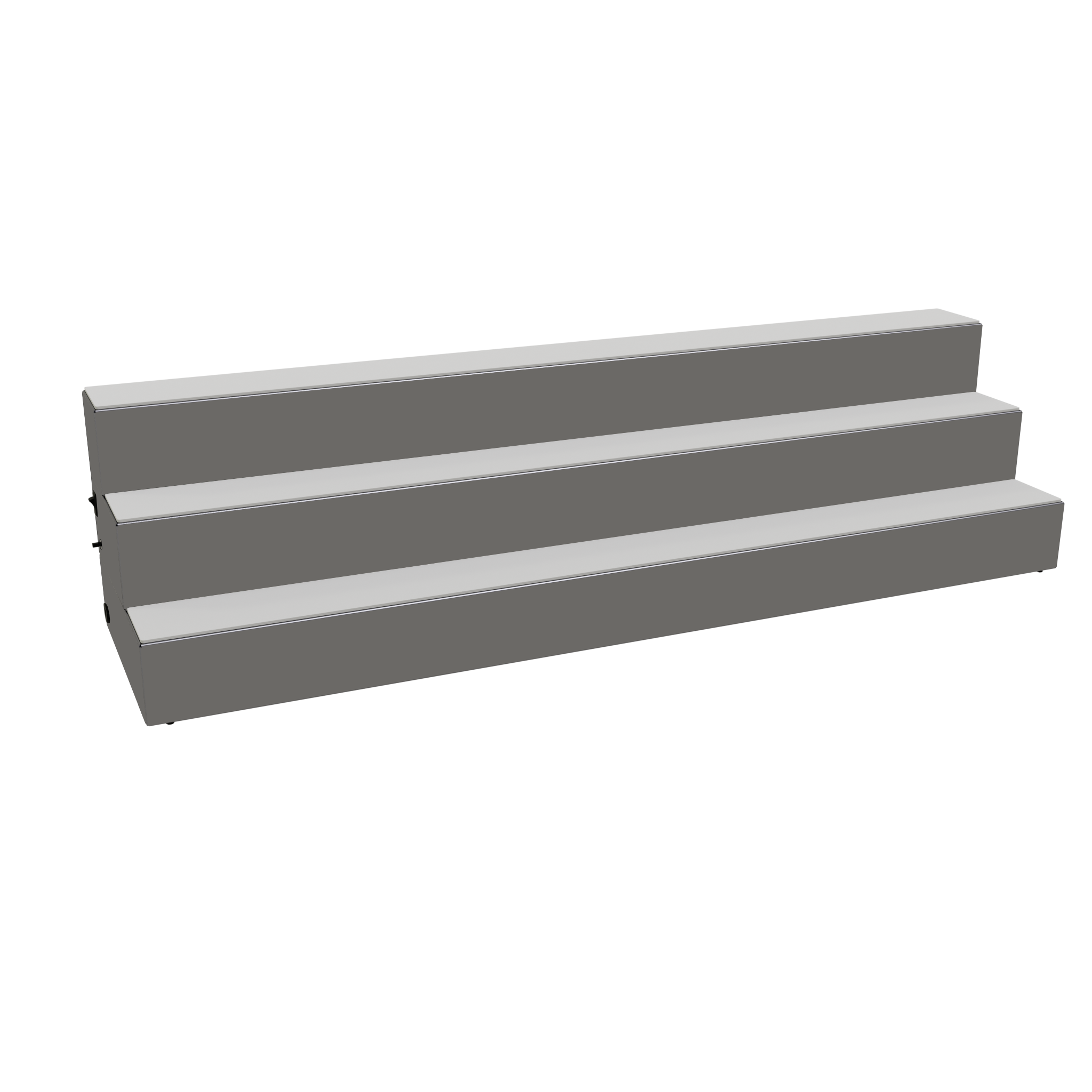 Glastender, LLD3-48, Liquor Bottle Display, Countertop