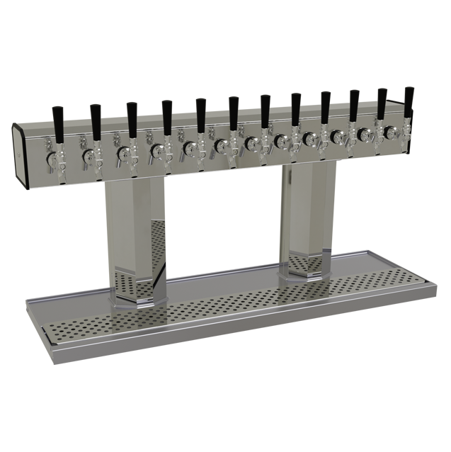 Glastender, BT-12-MFR, Draft Beer / Wine Dispensing Tower