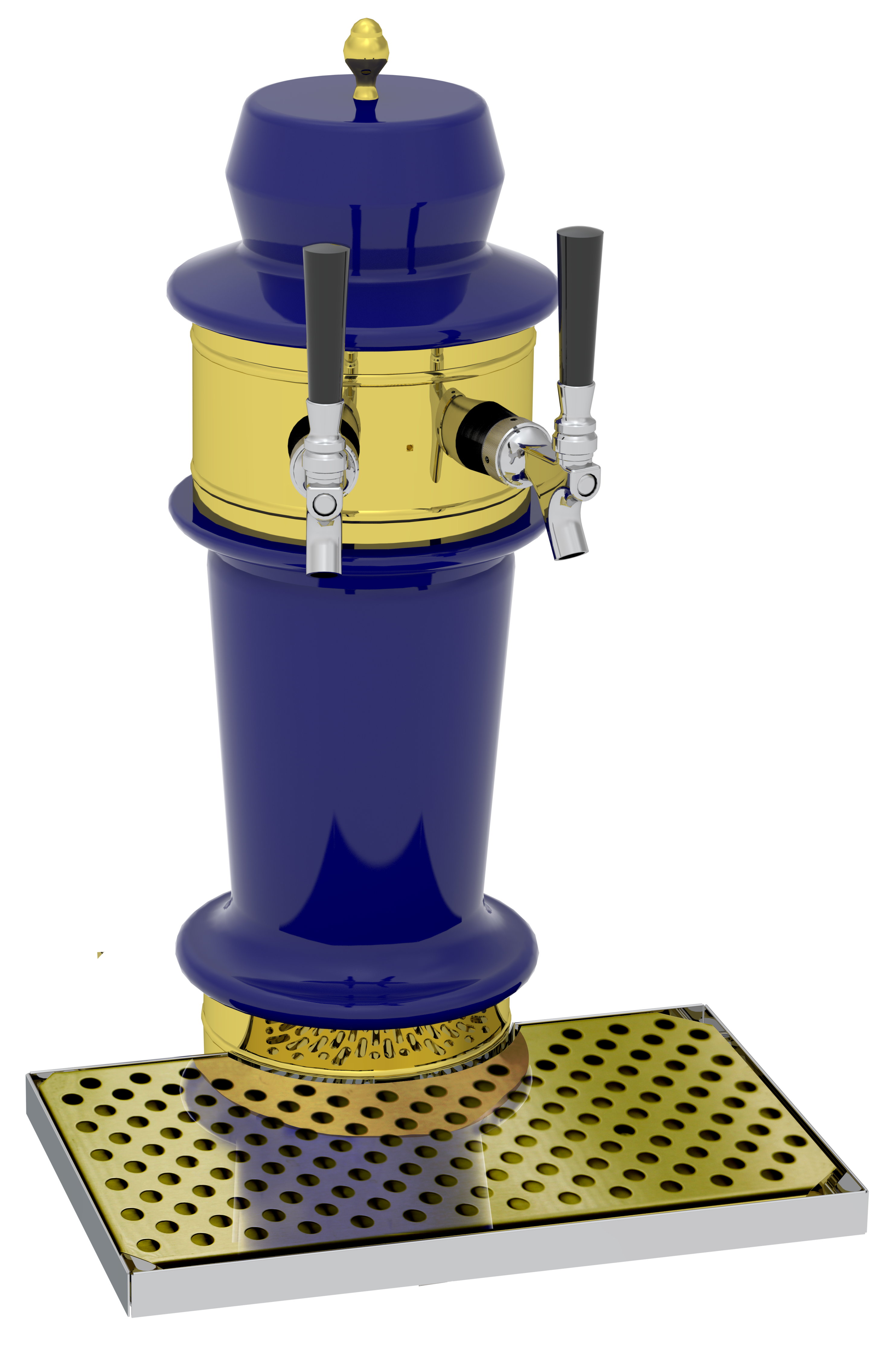 Glastender, MCT-3-PB, Draft Beer - Wine Dispensing Tower