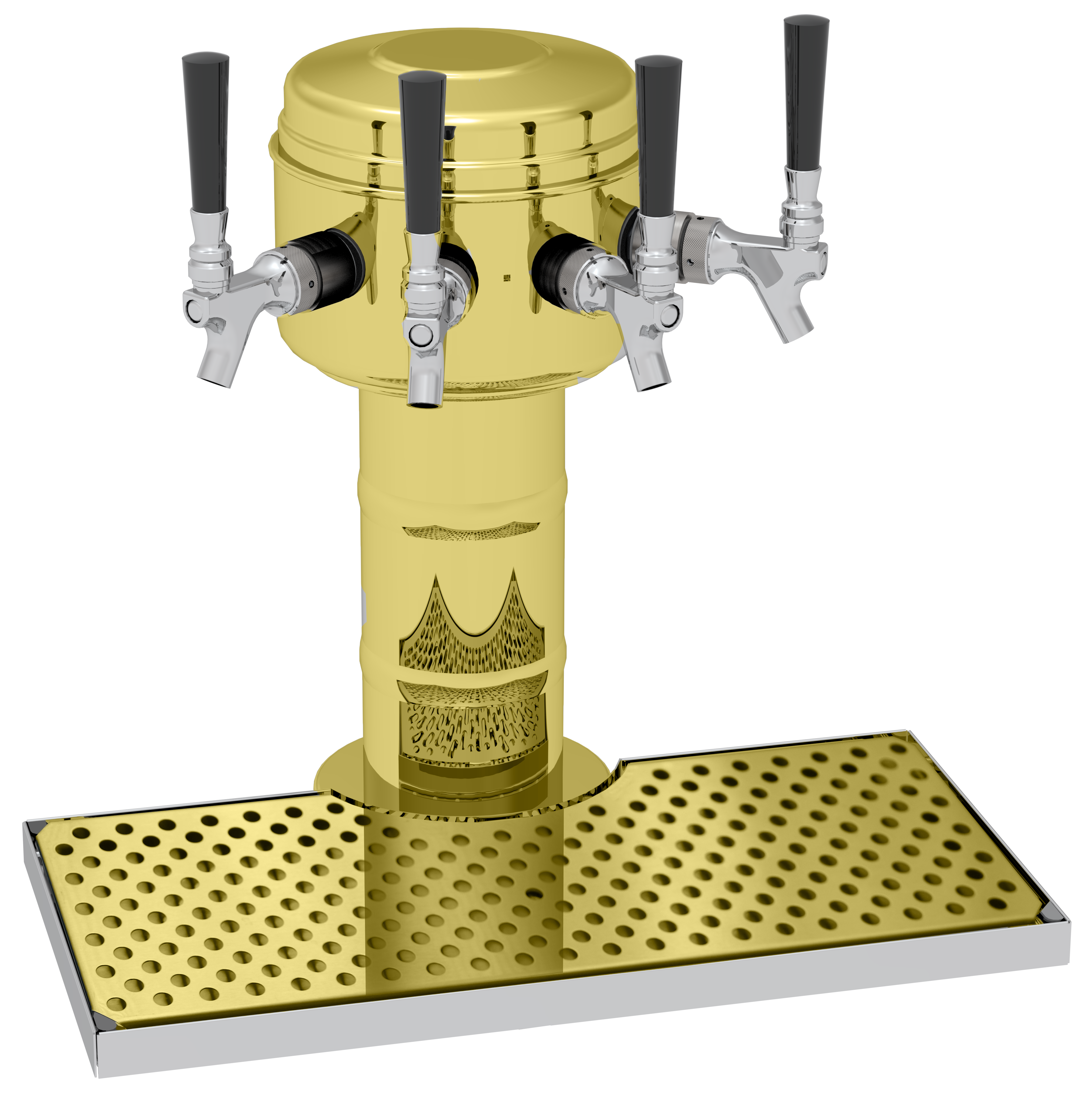 Glastender, MMT-3-PB, Draft Beer - Wine Dispensing Tower