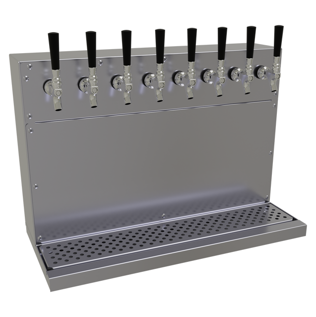 Glastender, WT-8-SS, Draft Beer / Wine Dispensing Tower